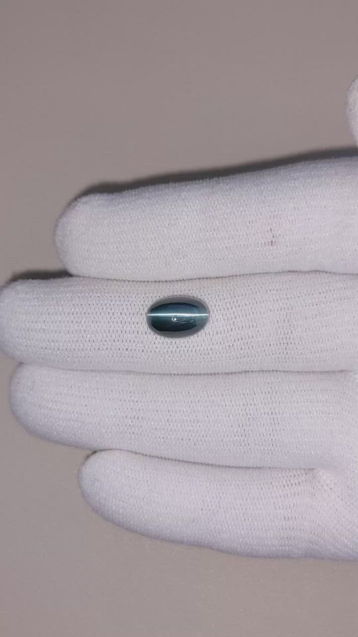 3.71 Ct. Cabochon Tourmaline from Mozambique Size Video