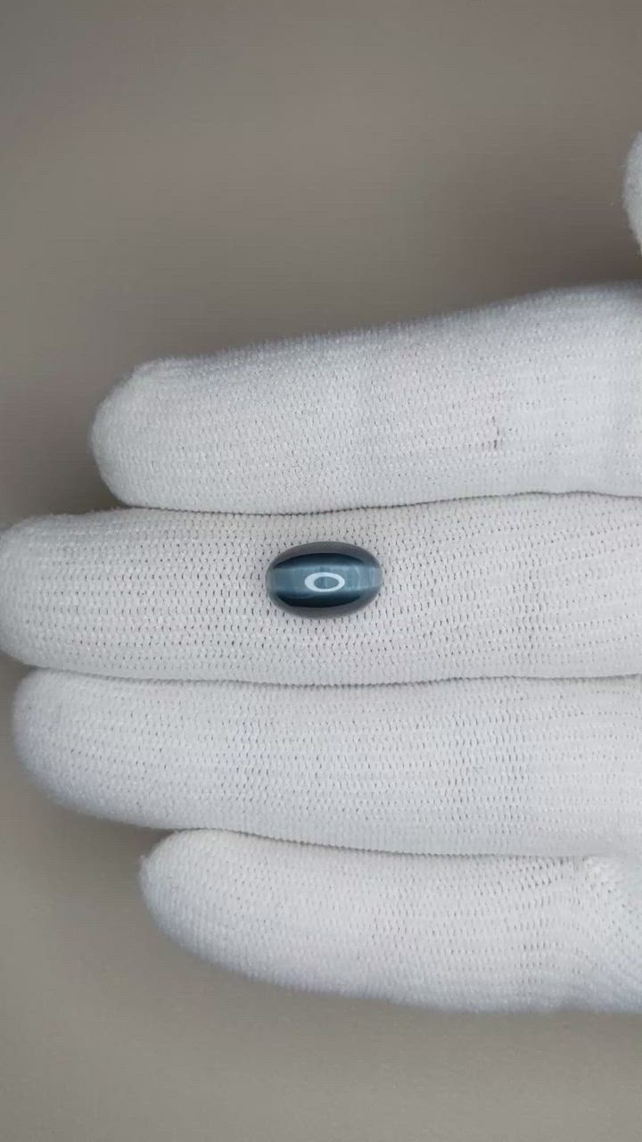 3.71 Ct. Cabochon Tourmaline from Mozambique Size Video