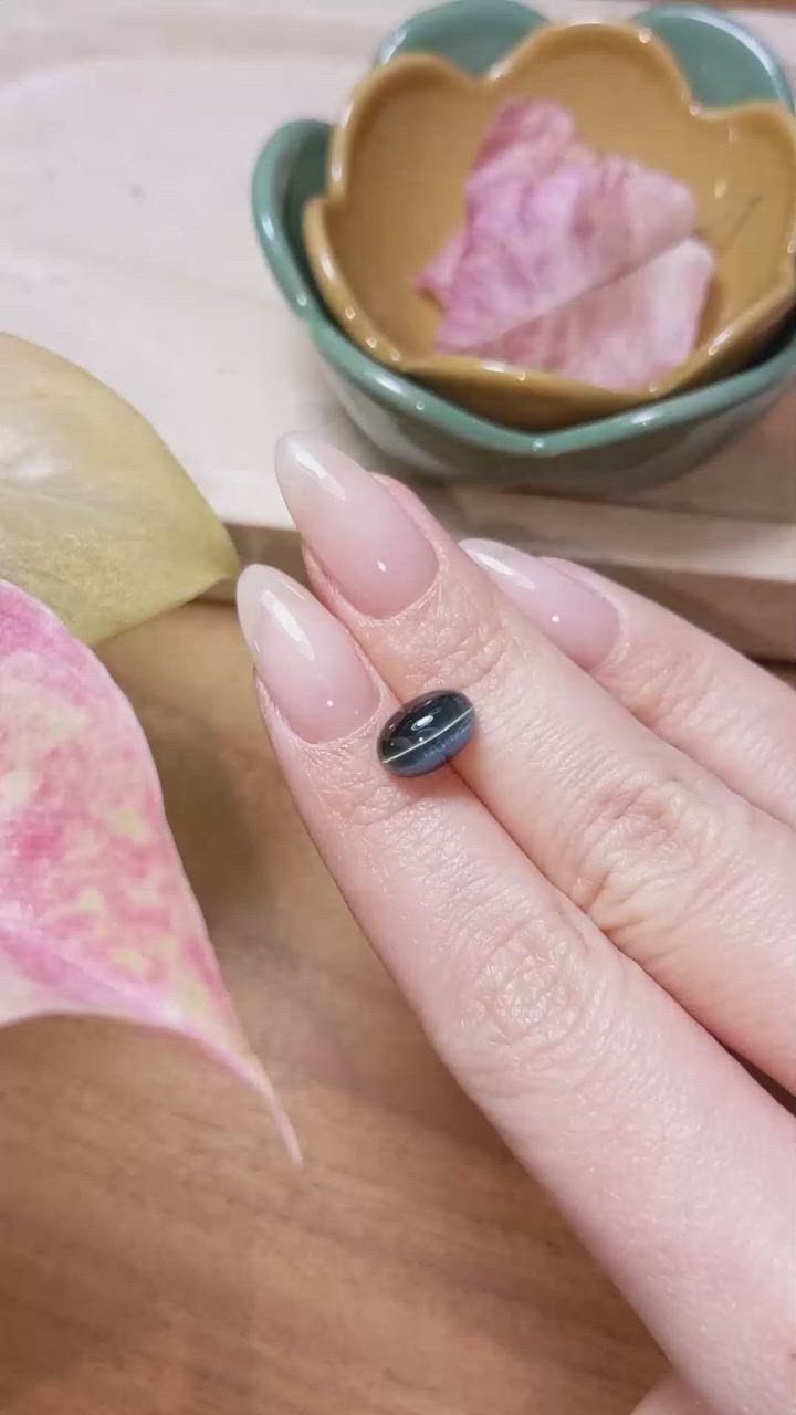 3.71 Ct. Cabochon Tourmaline from Mozambique Size Video
