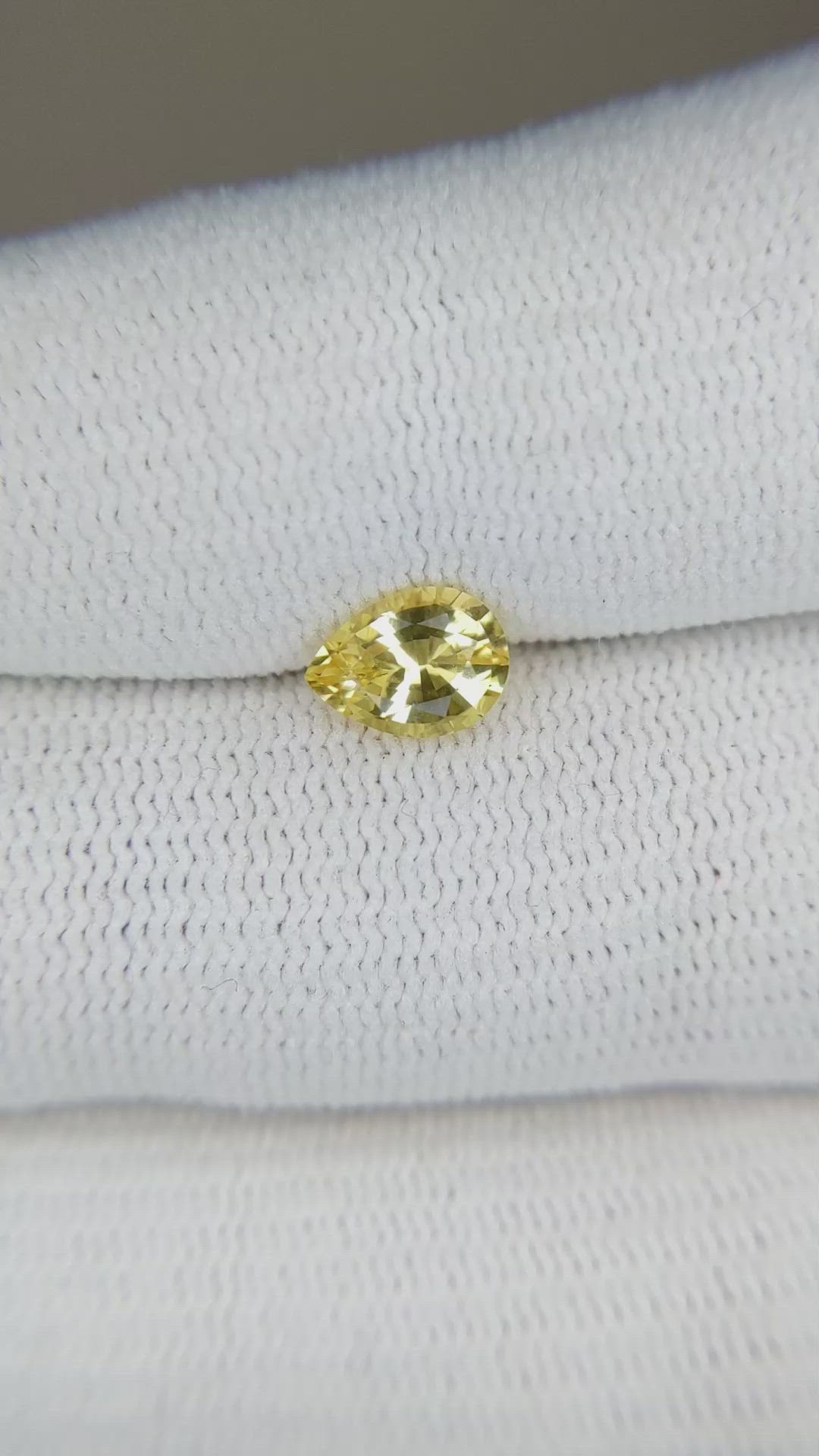 0.67 Ct. Citrine from Ceylon (Sri Lanka) Size Video