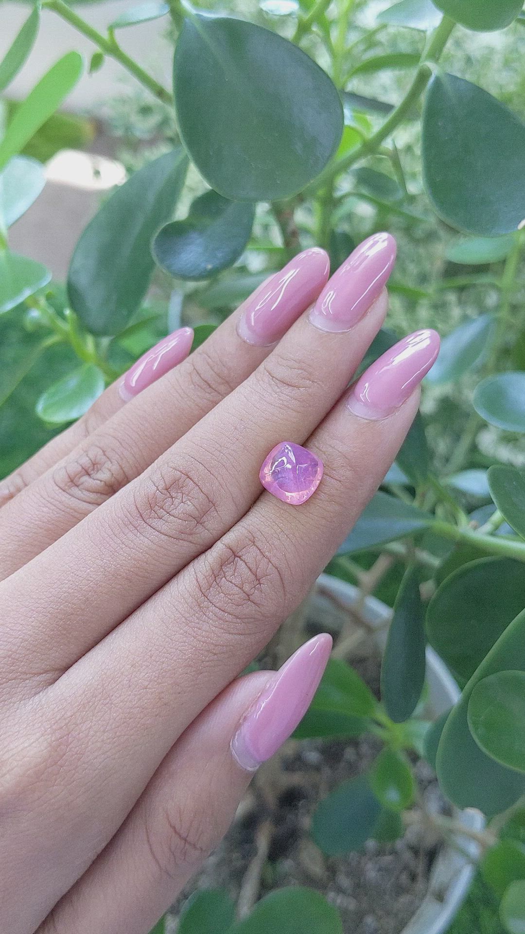 4.40 Ct. Cabochon Spinel from Tanzania Size Video