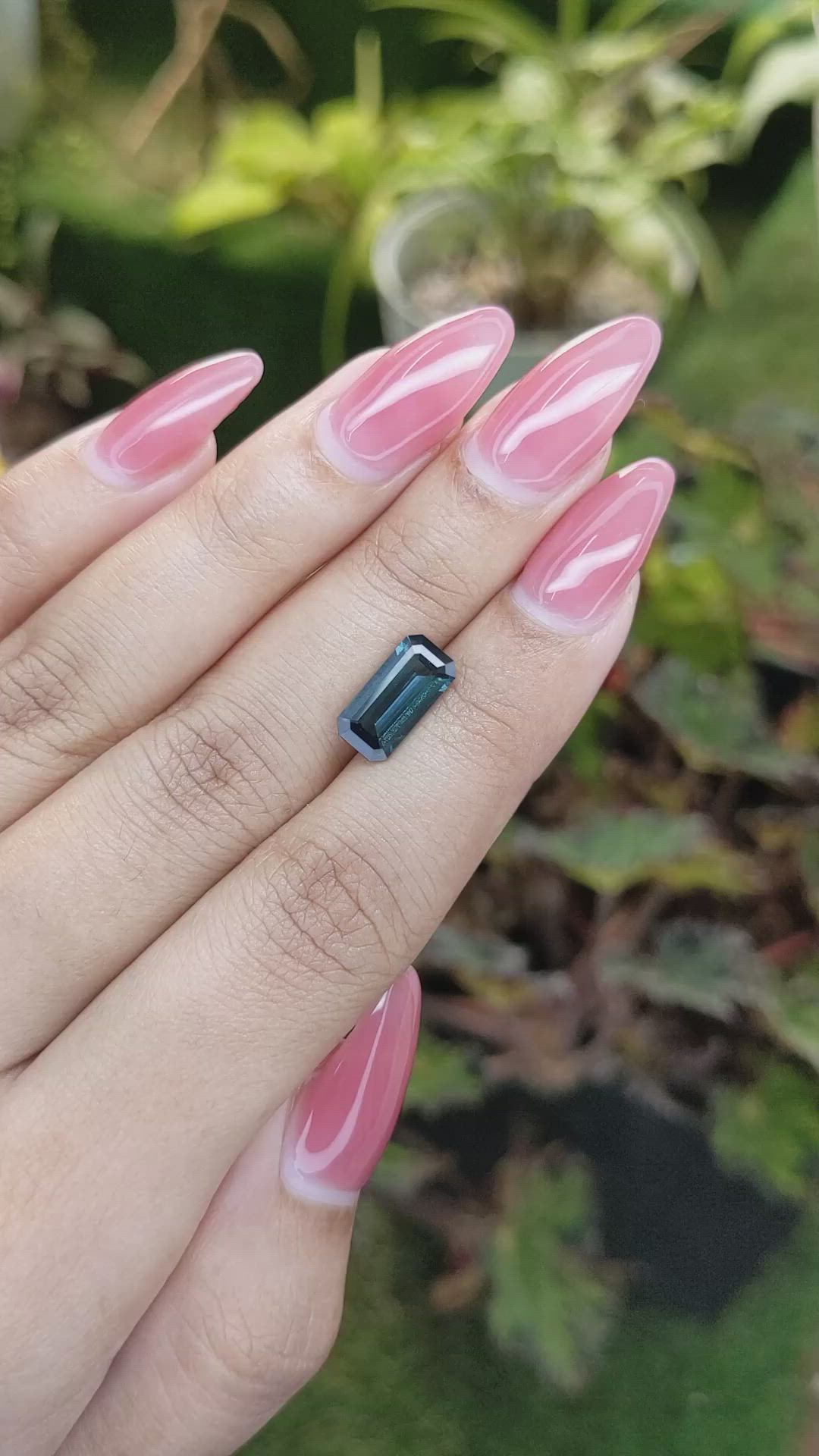 2.26 Ct. Tourmaline from Ceylon (Sri Lanka) Size Video