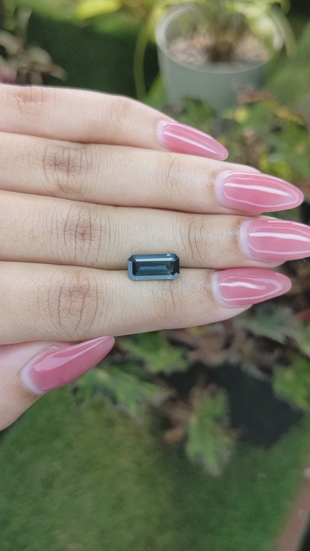 2.26 Ct. Tourmaline from Ceylon (Sri Lanka) Size Video