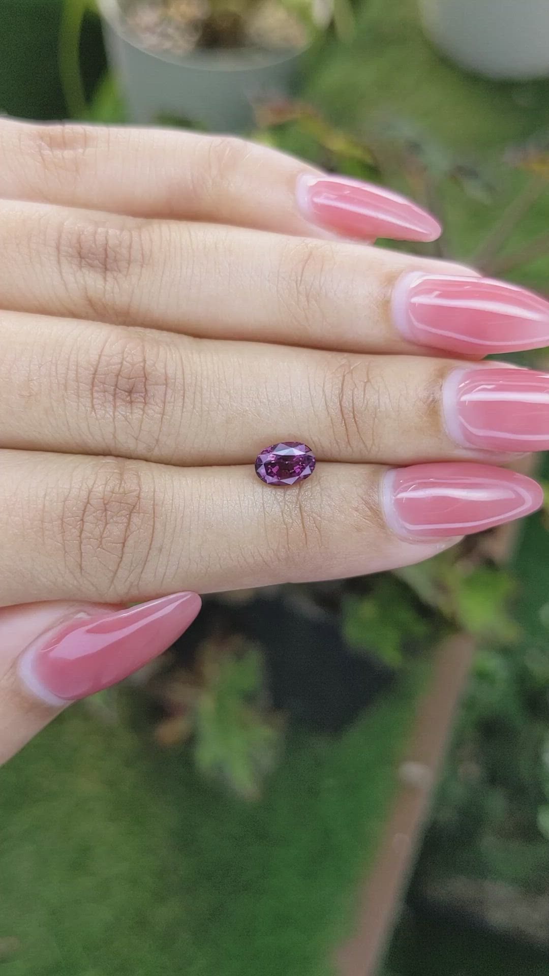 1.04 Ct. Spinel from Ceylon (Sri Lanka) Size Video