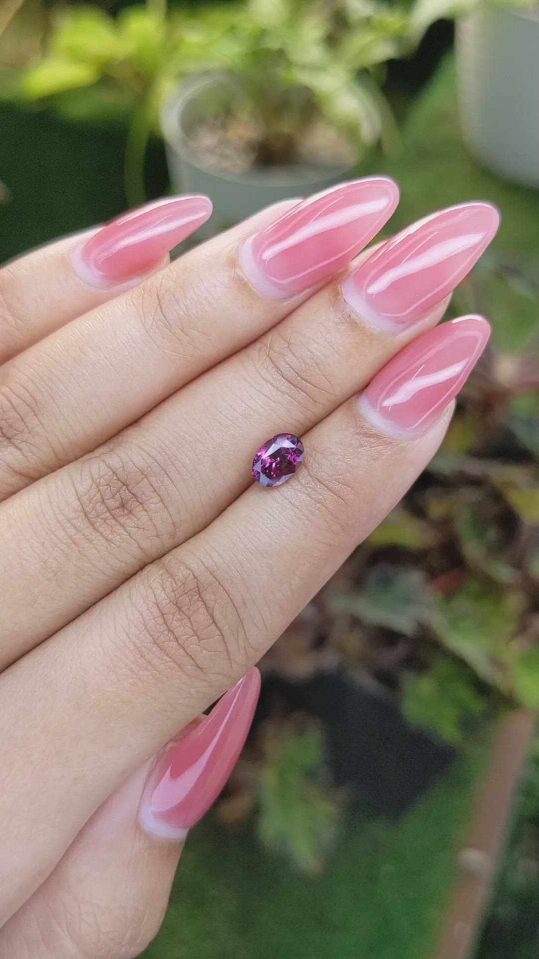 1.04 Ct. Spinel from Ceylon (Sri Lanka) Size Video