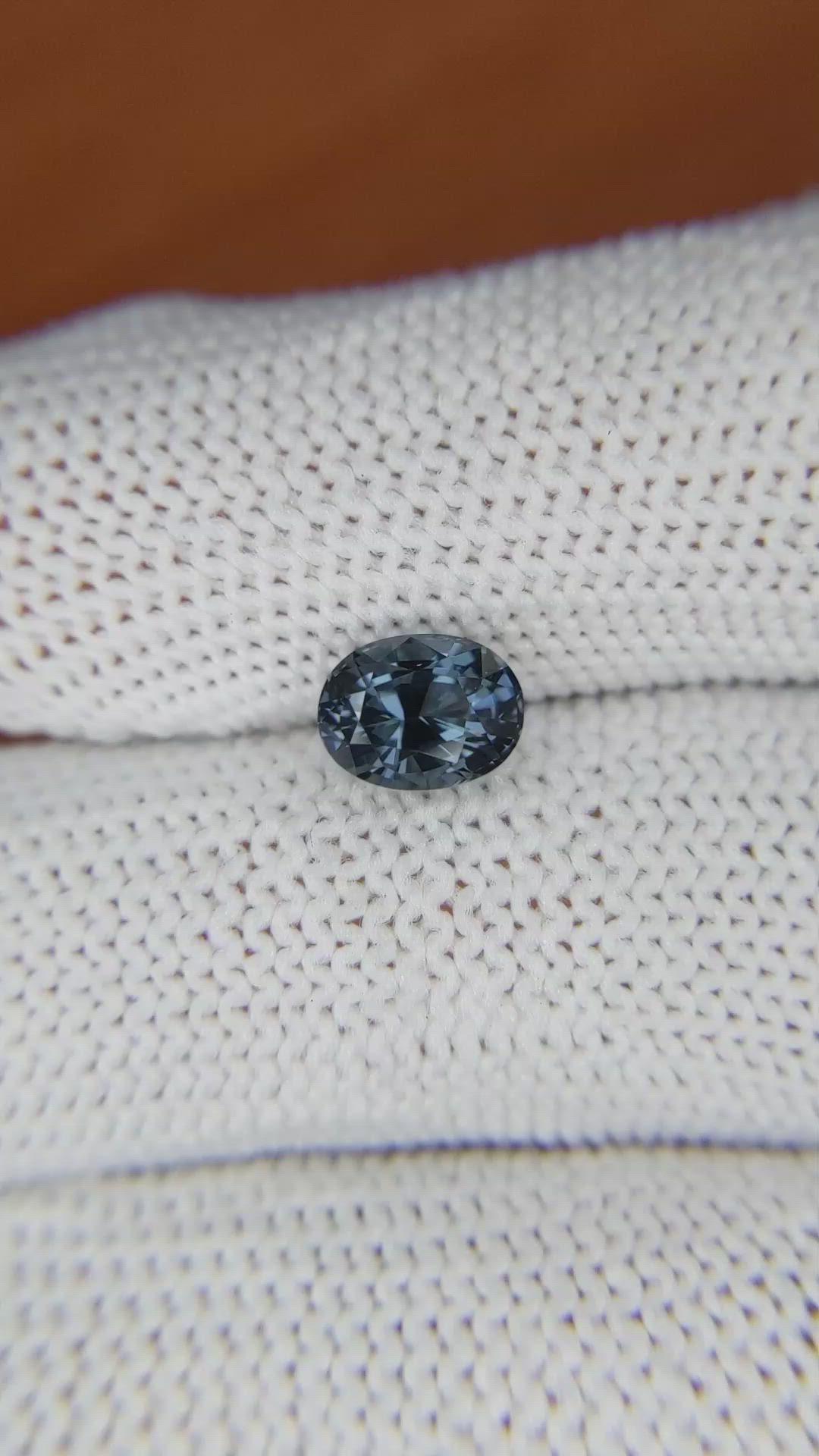 1.45 Ct. Spinel from Ceylon (Sri Lanka) Size Video