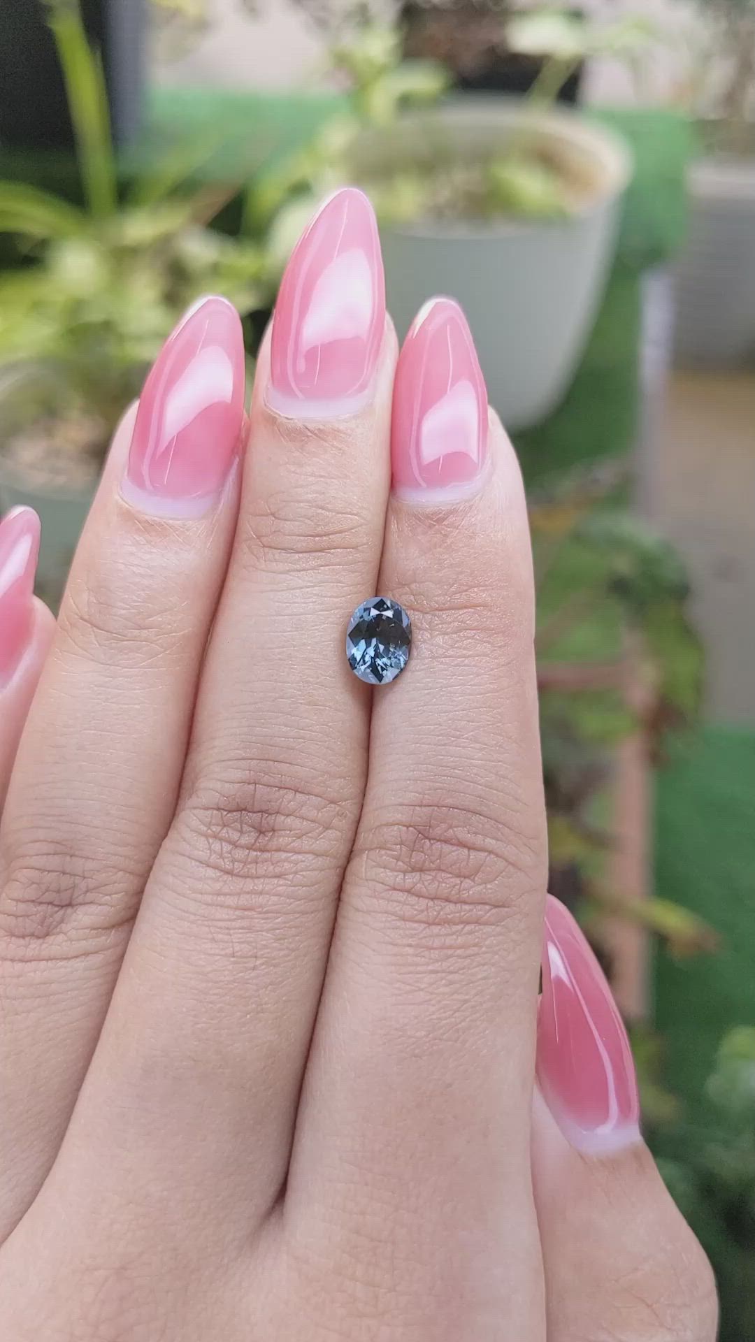 1.45 Ct. Spinel from Ceylon (Sri Lanka) Size Video