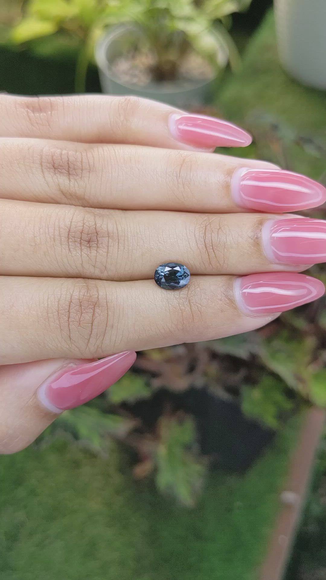 1.45 Ct. Spinel from Ceylon (Sri Lanka) Size Video