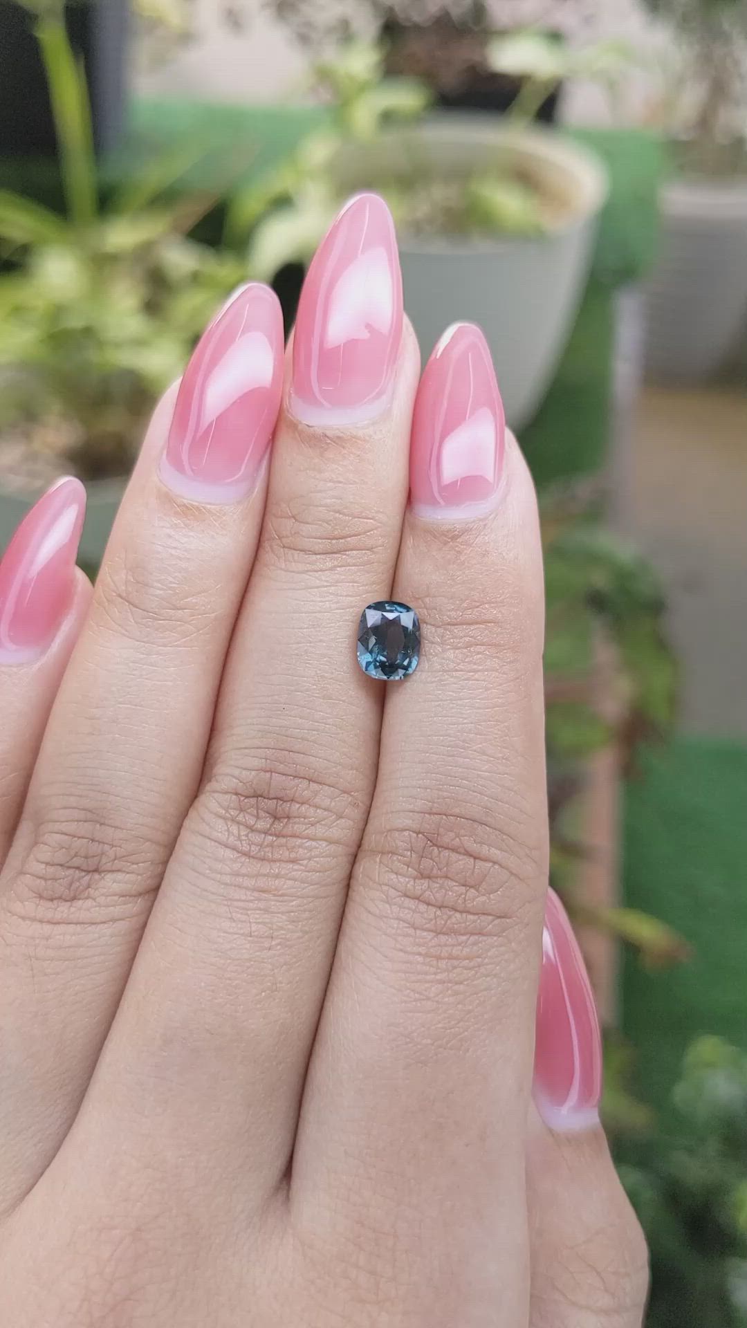 1.16 Ct. Spinel from Ceylon (Sri Lanka) Size Video