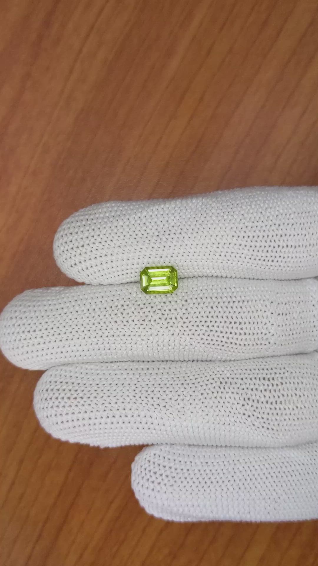 1.16 Ct. Peridot from Pakistan Size Video