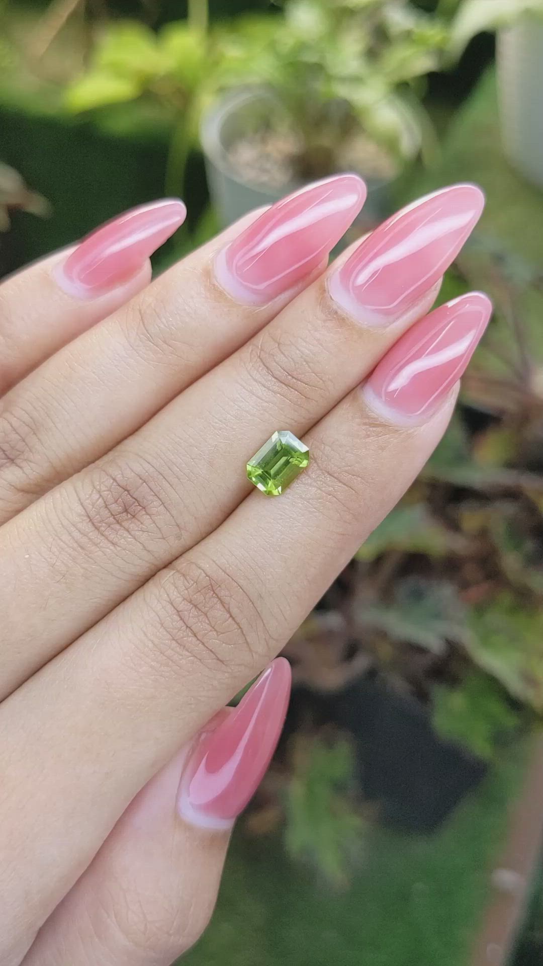 1.16 Ct. Peridot from Pakistan Size Video