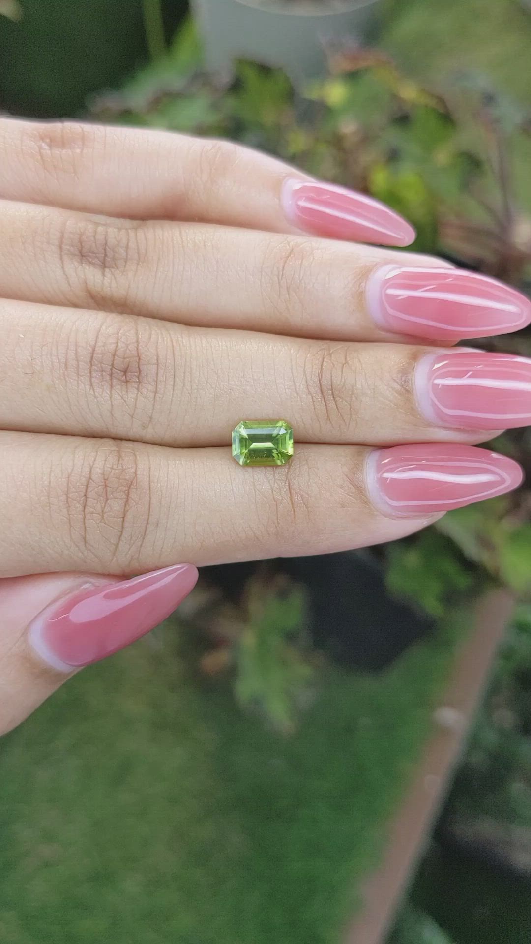 1.16 Ct. Peridot from Pakistan Size Video
