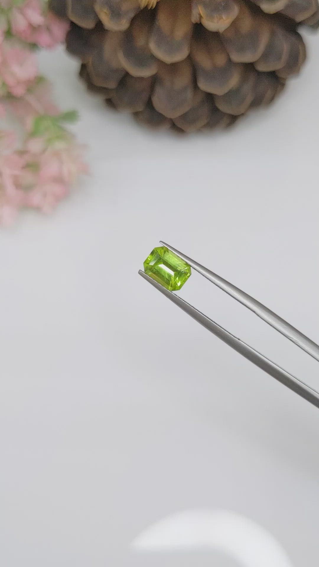 1.16 Ct. Peridot from Pakistan Size Video