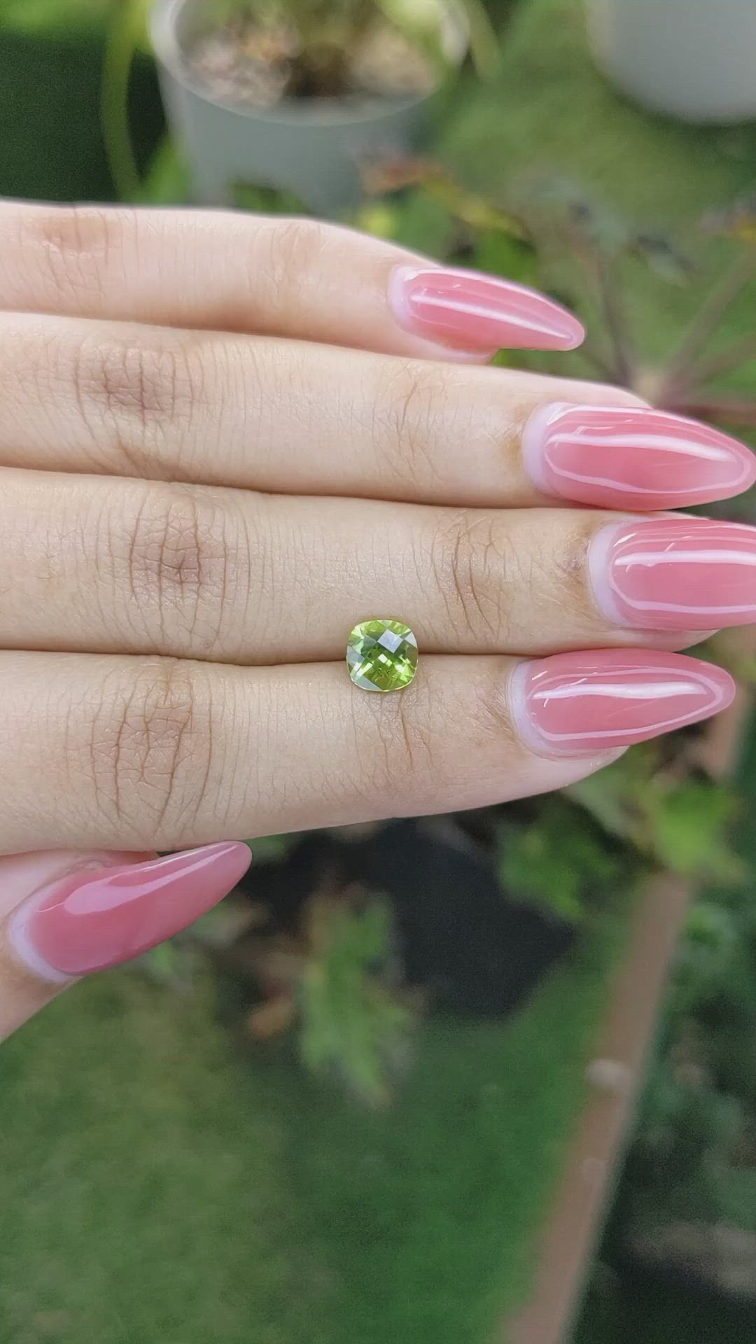 1.08 Ct. Peridot from Pakistan Size Video