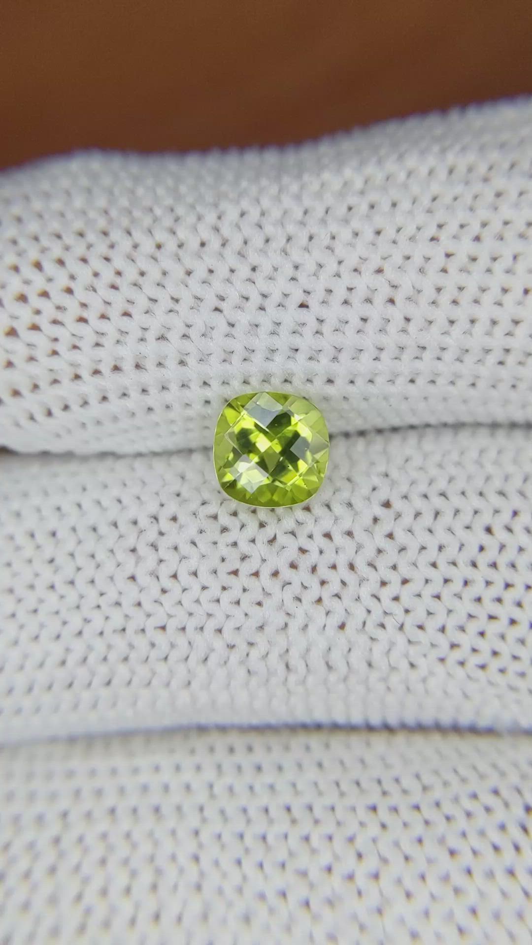 1.08 Ct. Peridot from Pakistan Size Video