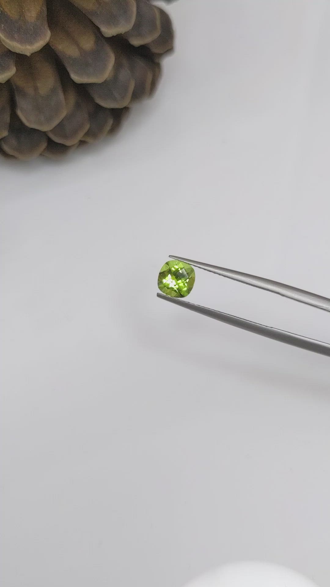 1.08 Ct. Peridot from Pakistan Size Video