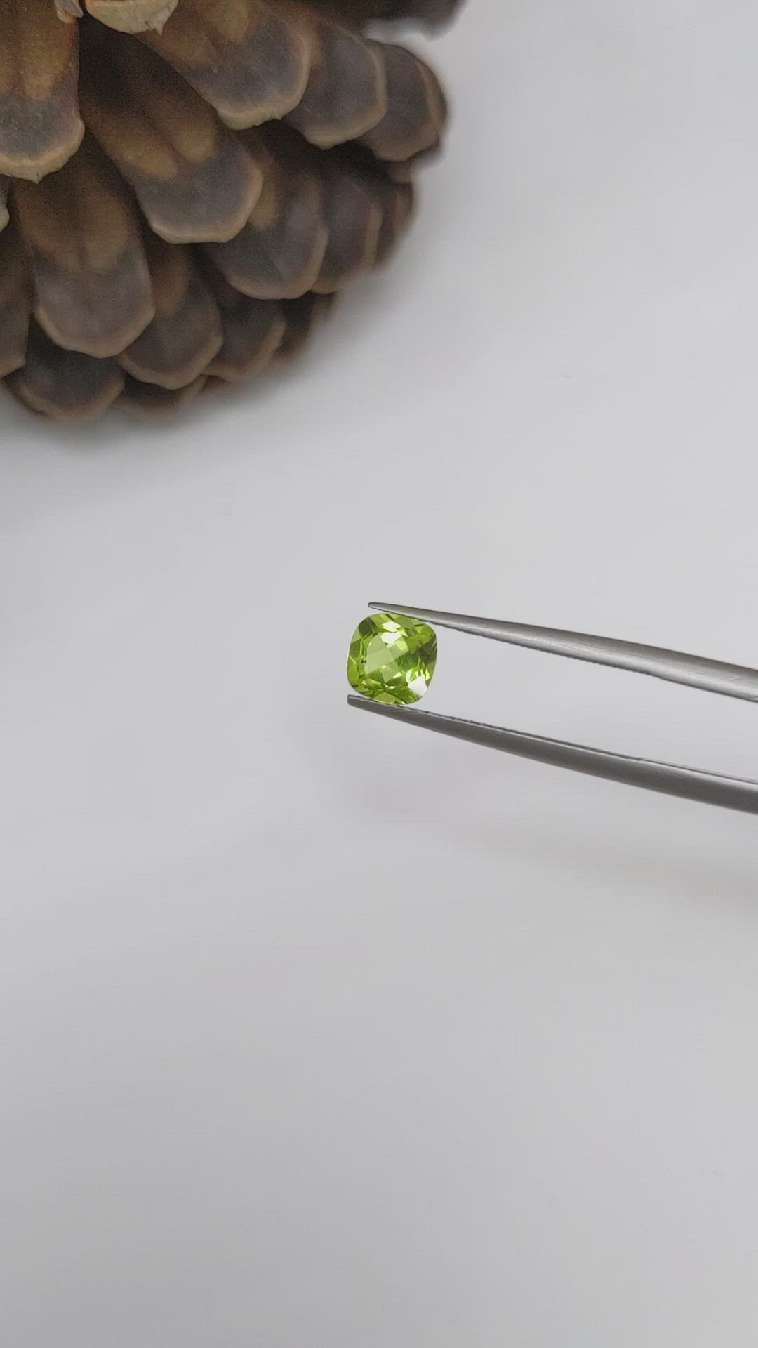 1.05 Ct. Peridot from Pakistan Size Video
