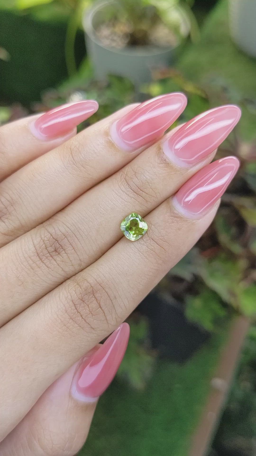 1.05 Ct. Peridot from Pakistan Size Video