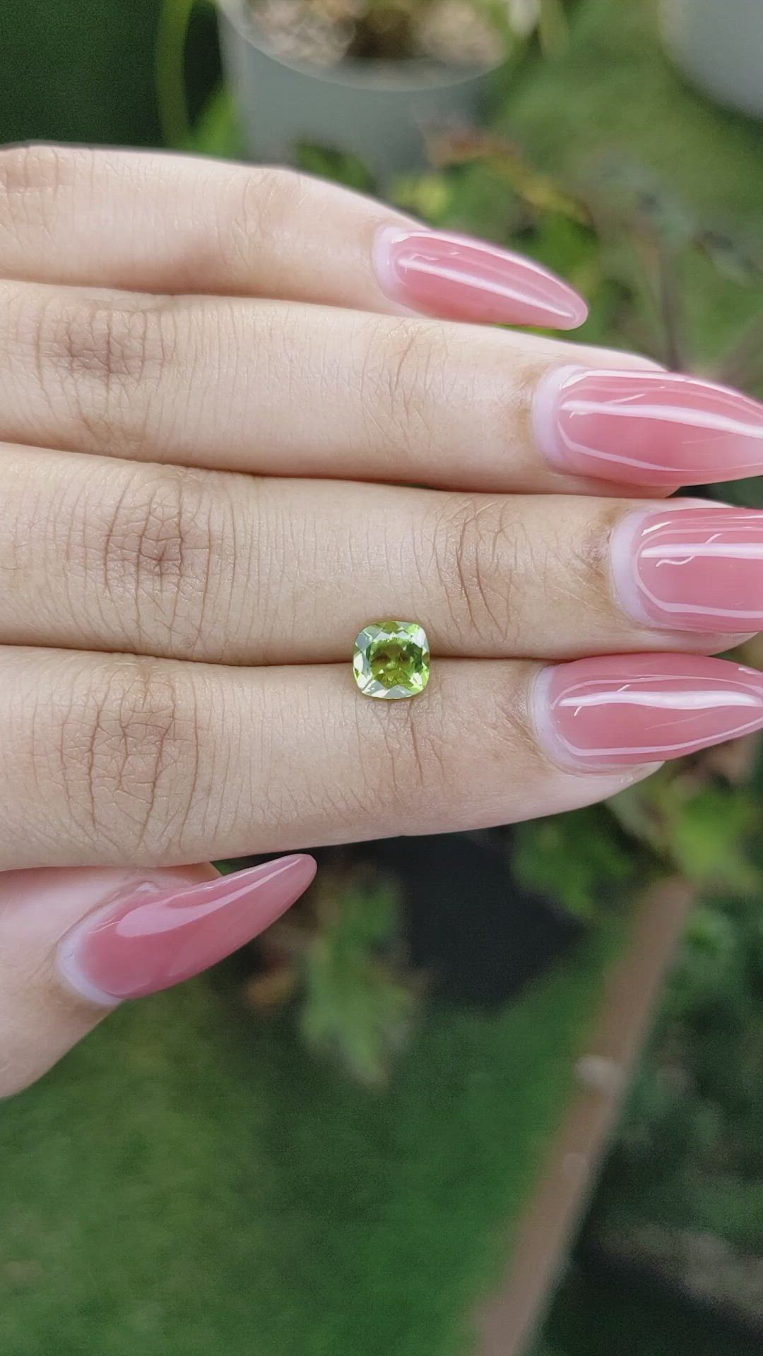 1.05 Ct. Peridot from Pakistan Size Video
