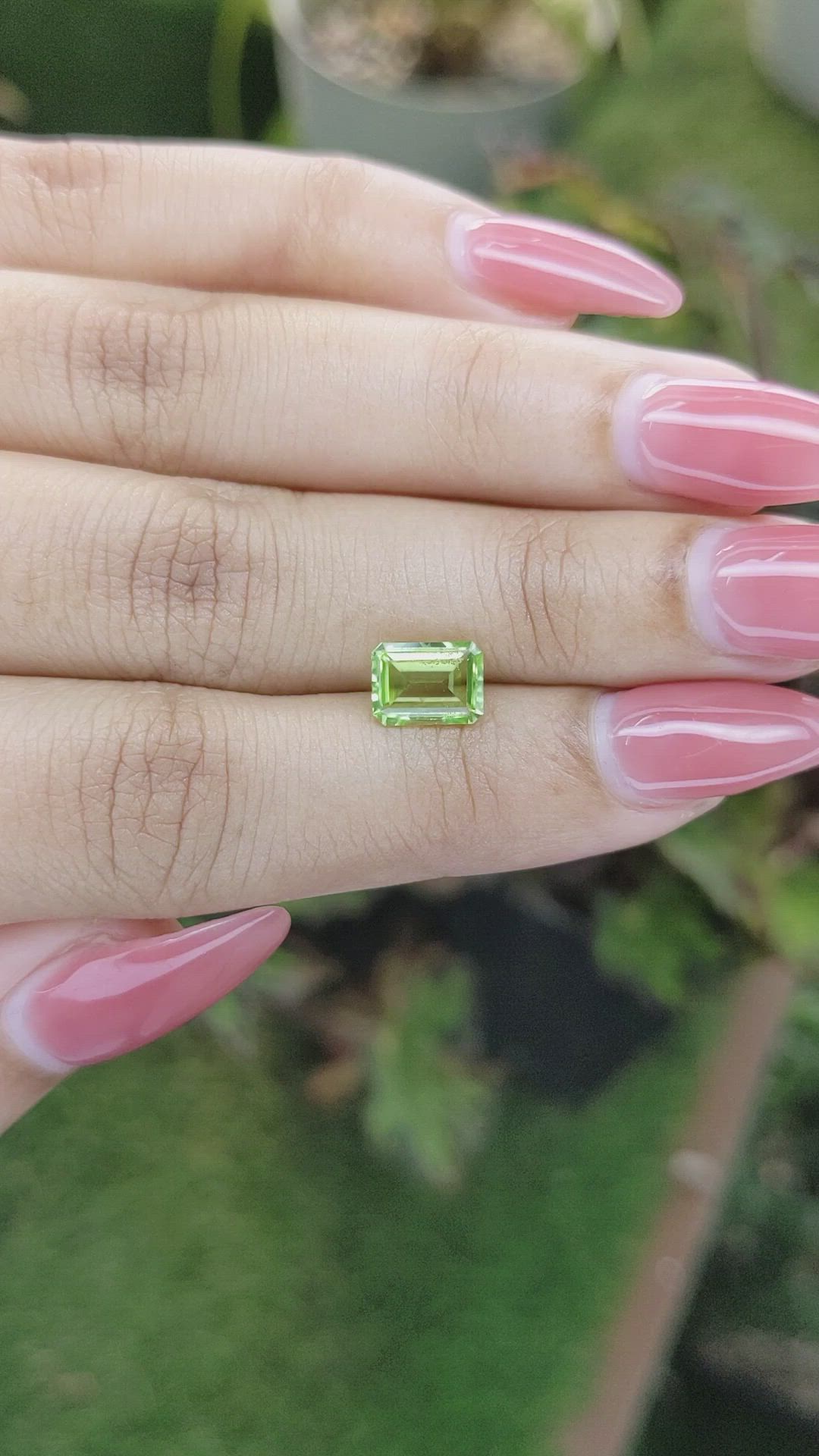 1.63 Ct. Peridot from Pakistan Size Video