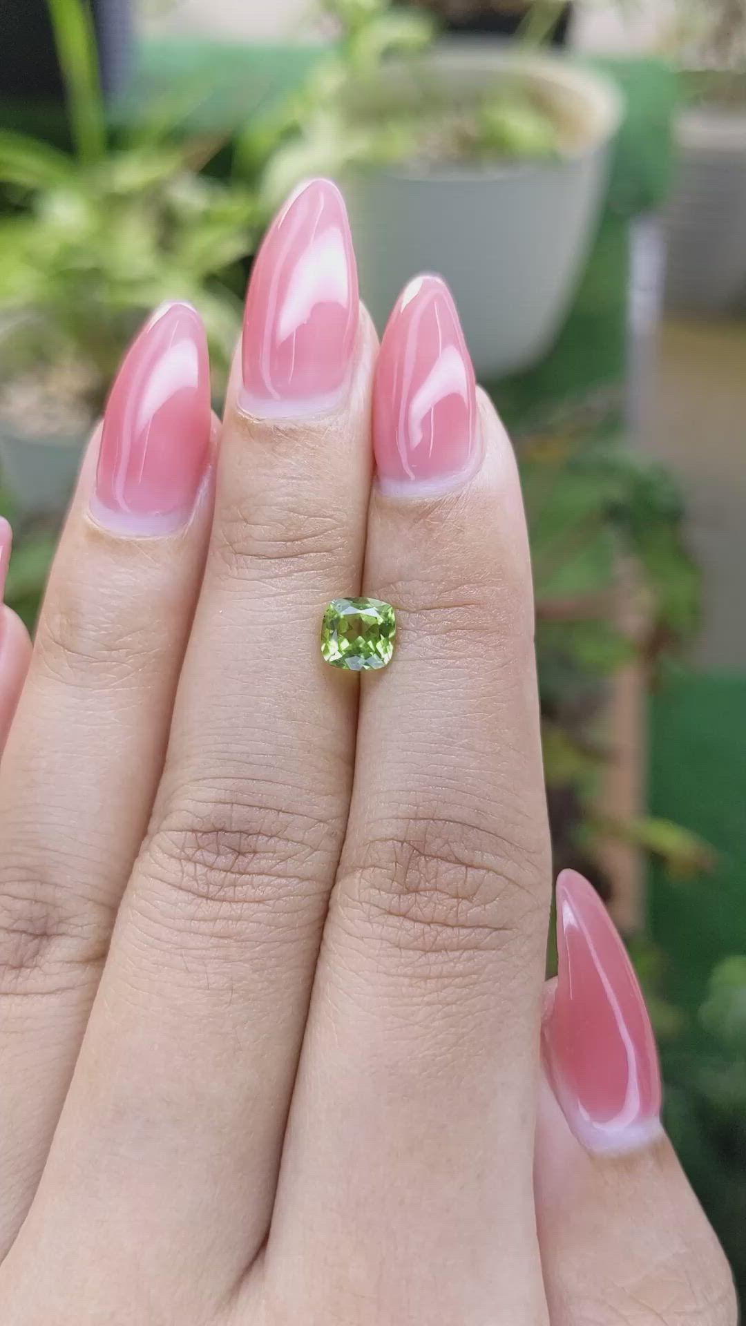 1.11 Ct. Peridot from Pakistan Size Video