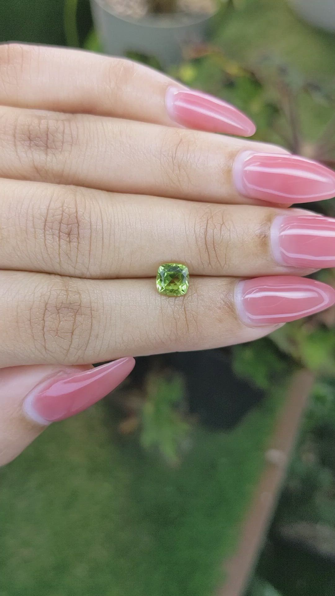 1.11 Ct. Peridot from Pakistan Size Video
