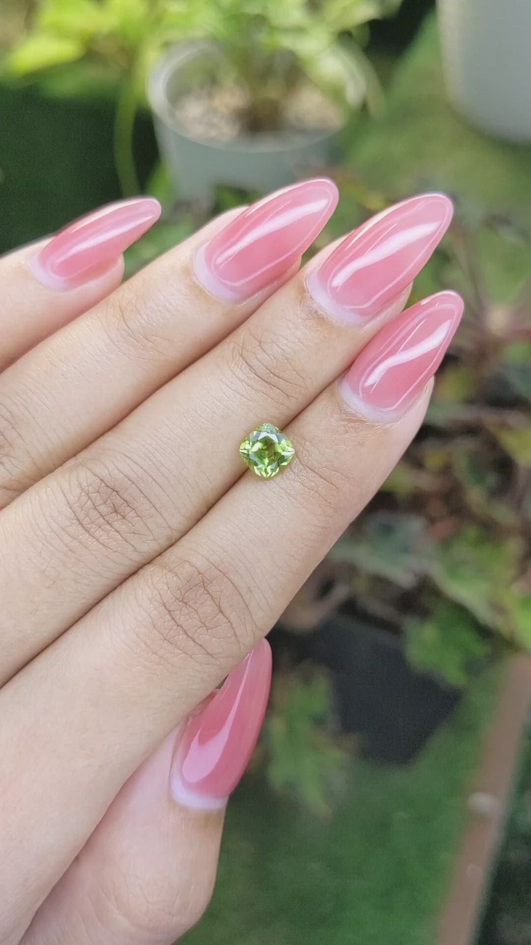 1.11 Ct. Peridot from Pakistan Size Video