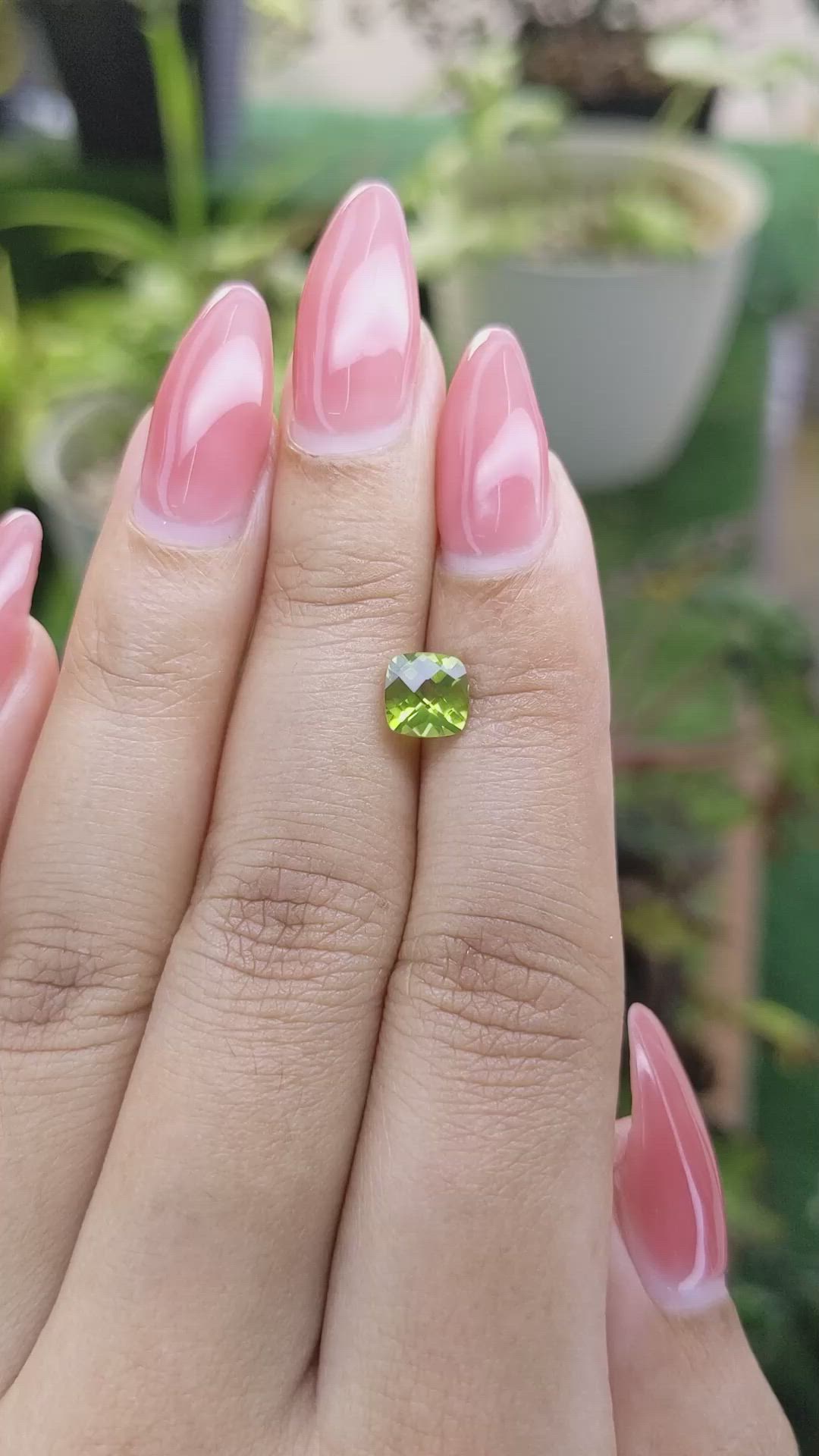1.16 Ct. Peridot from Pakistan Size Video
