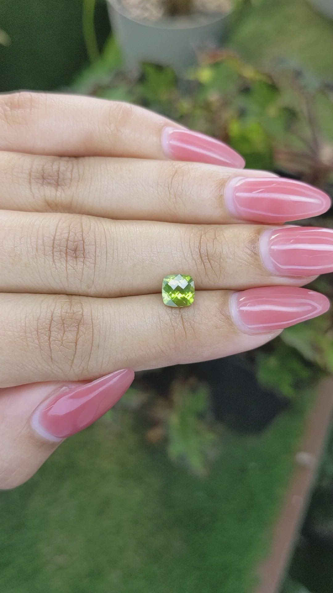 1.16 Ct. Peridot from Pakistan Size Video