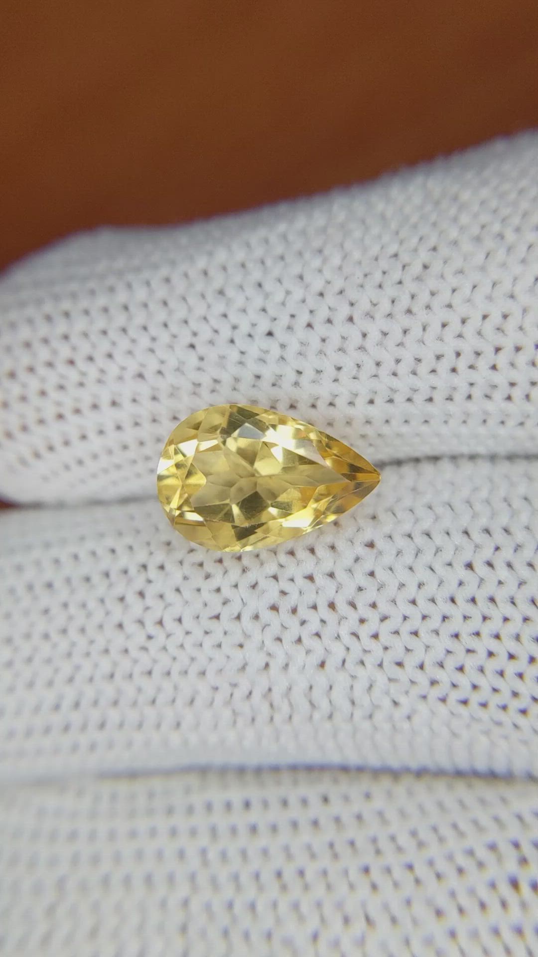 3.03 Ct. Citrine from Brazil Size Video