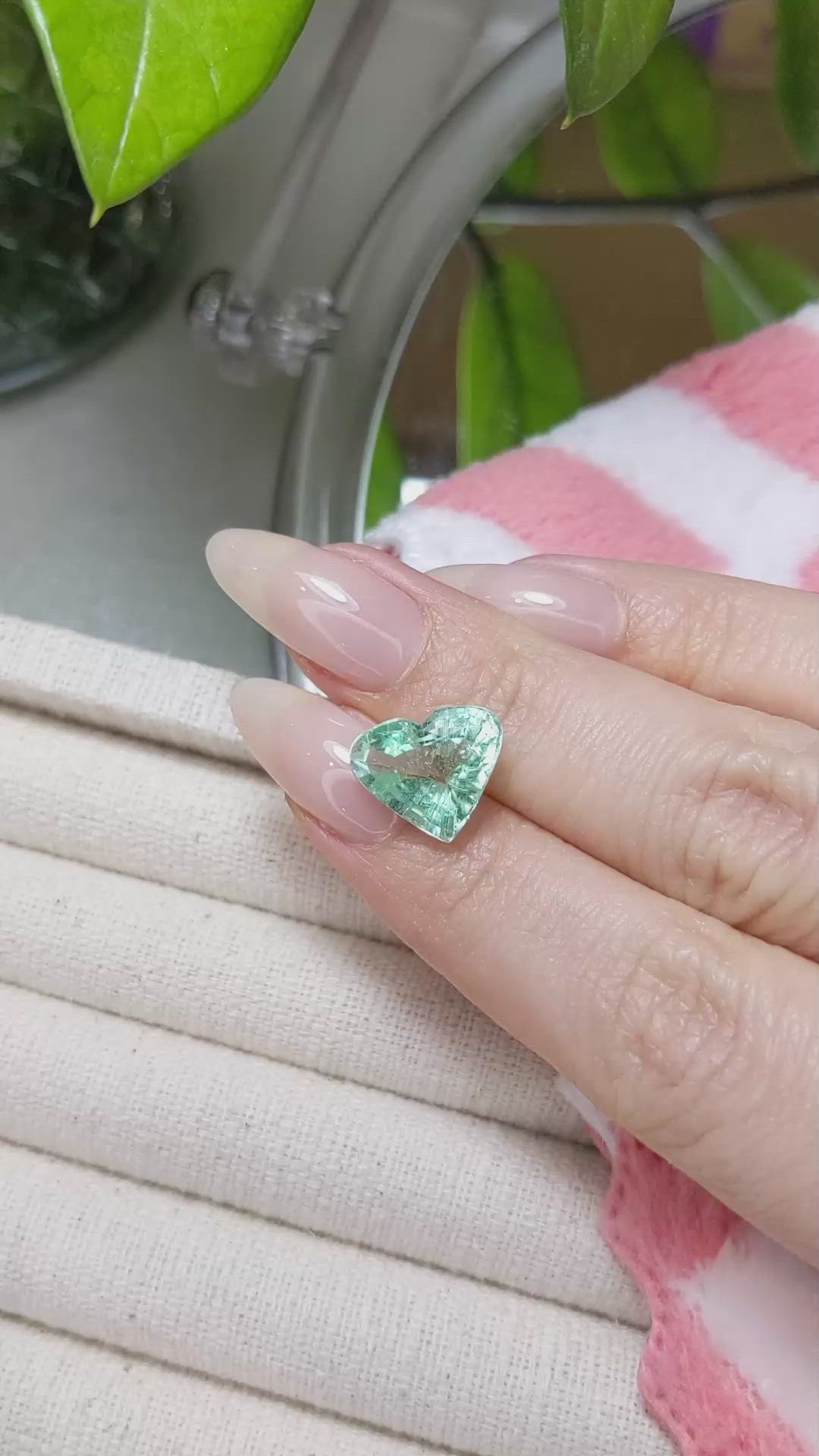 5.22 Ct. Paraiba Tourmaline from Africa Size Video
