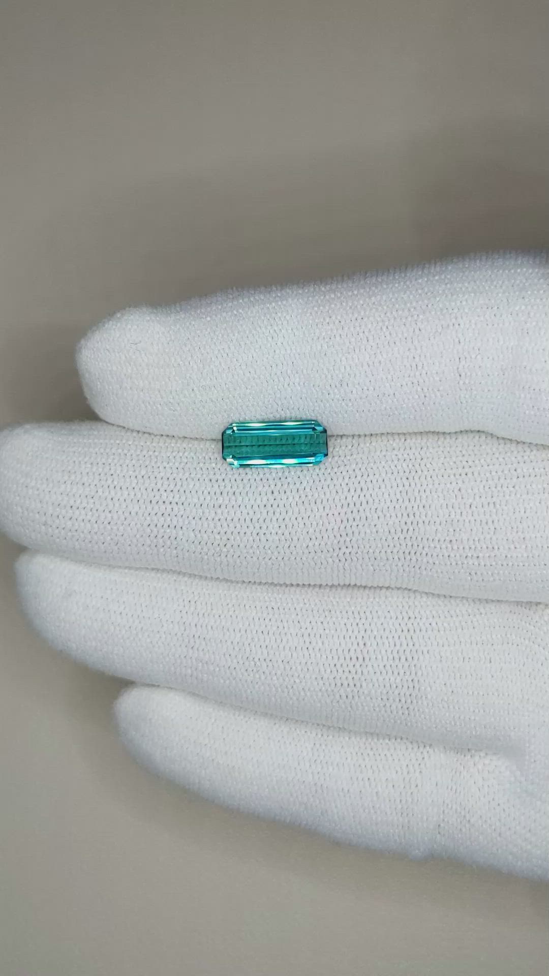 1.43 Ct. Tourmaline from Mozambique Size Video