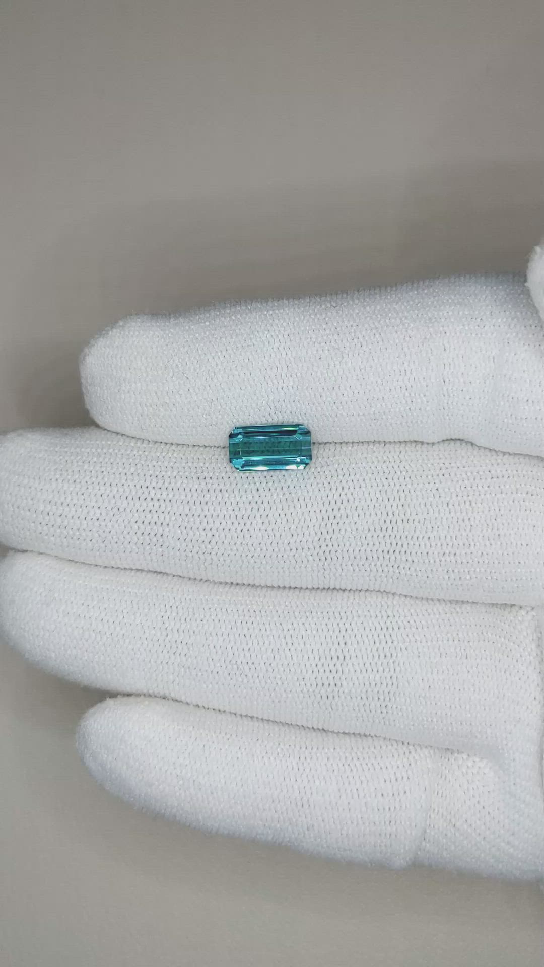 1.36 Ct. Tourmaline from Mozambique Size Video
