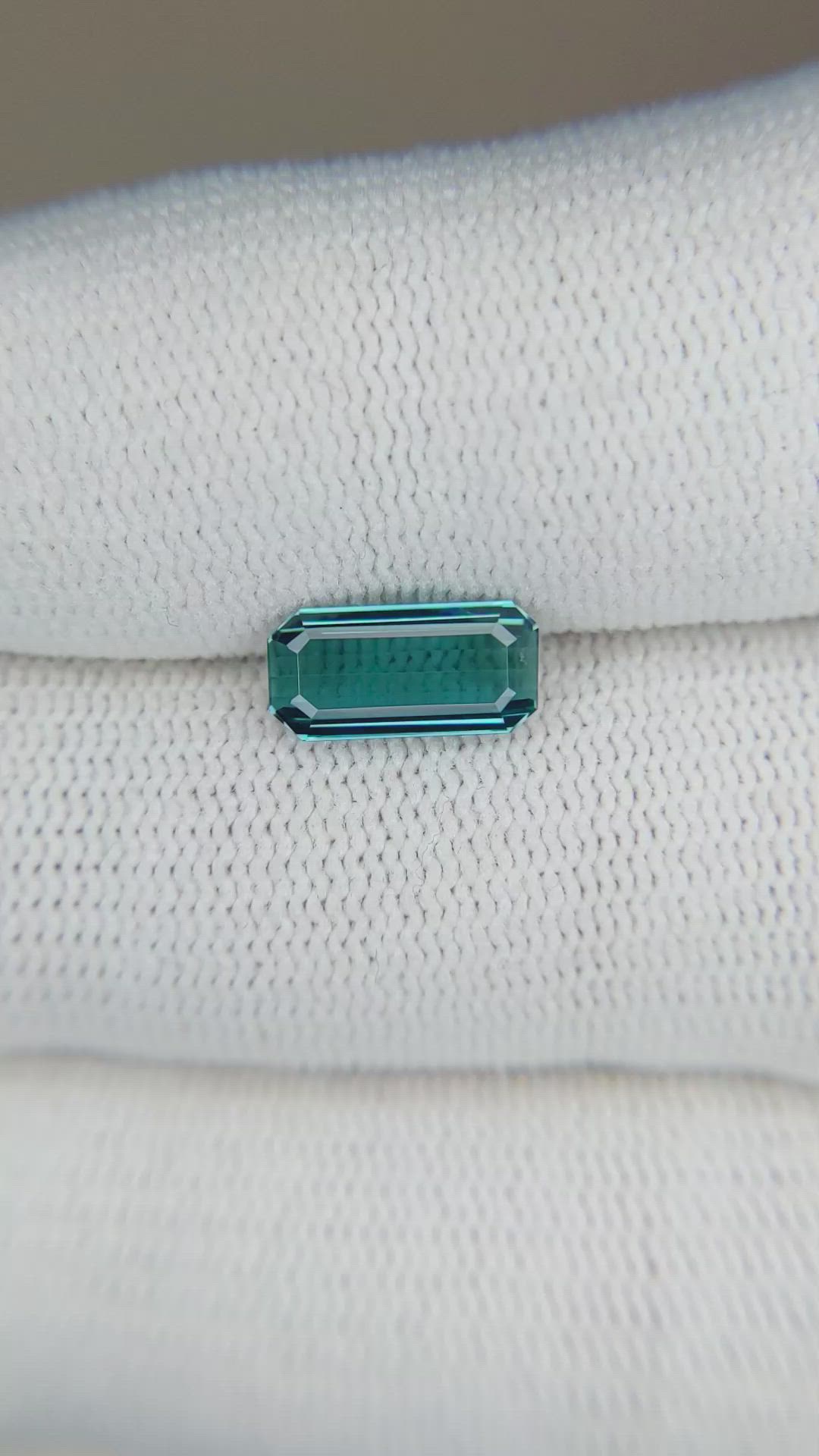 1.38 Ct. Tourmaline from Mozambique Size Video
