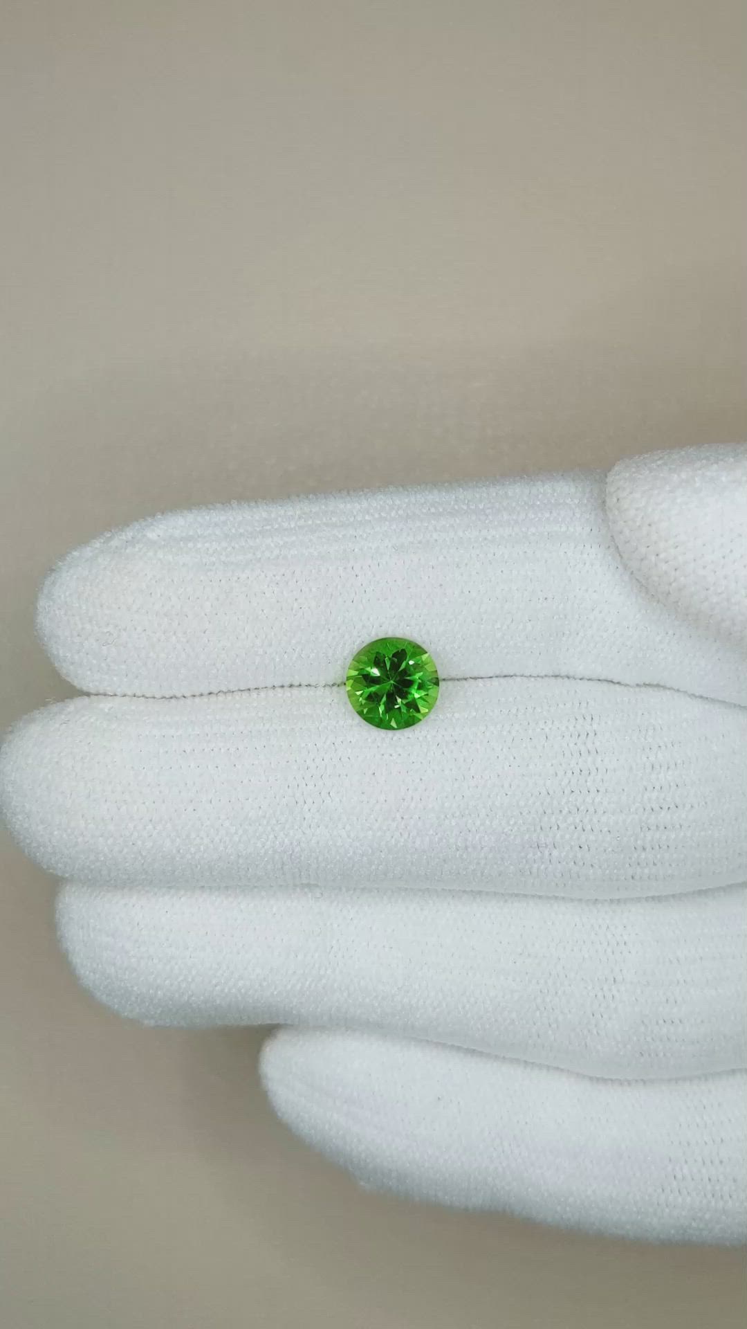 1.09 Ct. Chrome Tourmaline from Africa Size Video