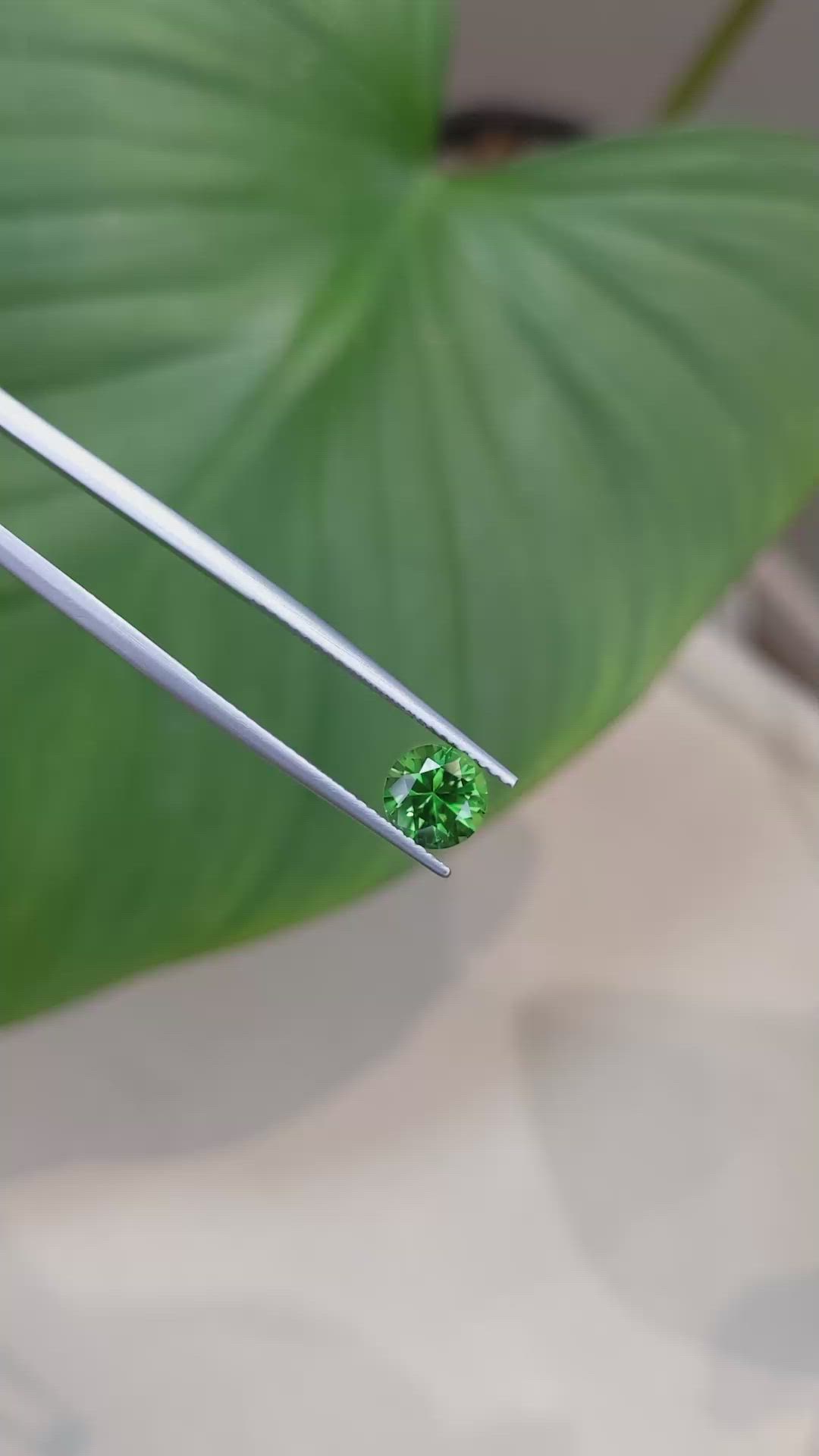 1.09 Ct. Chrome Tourmaline from Africa Size Video