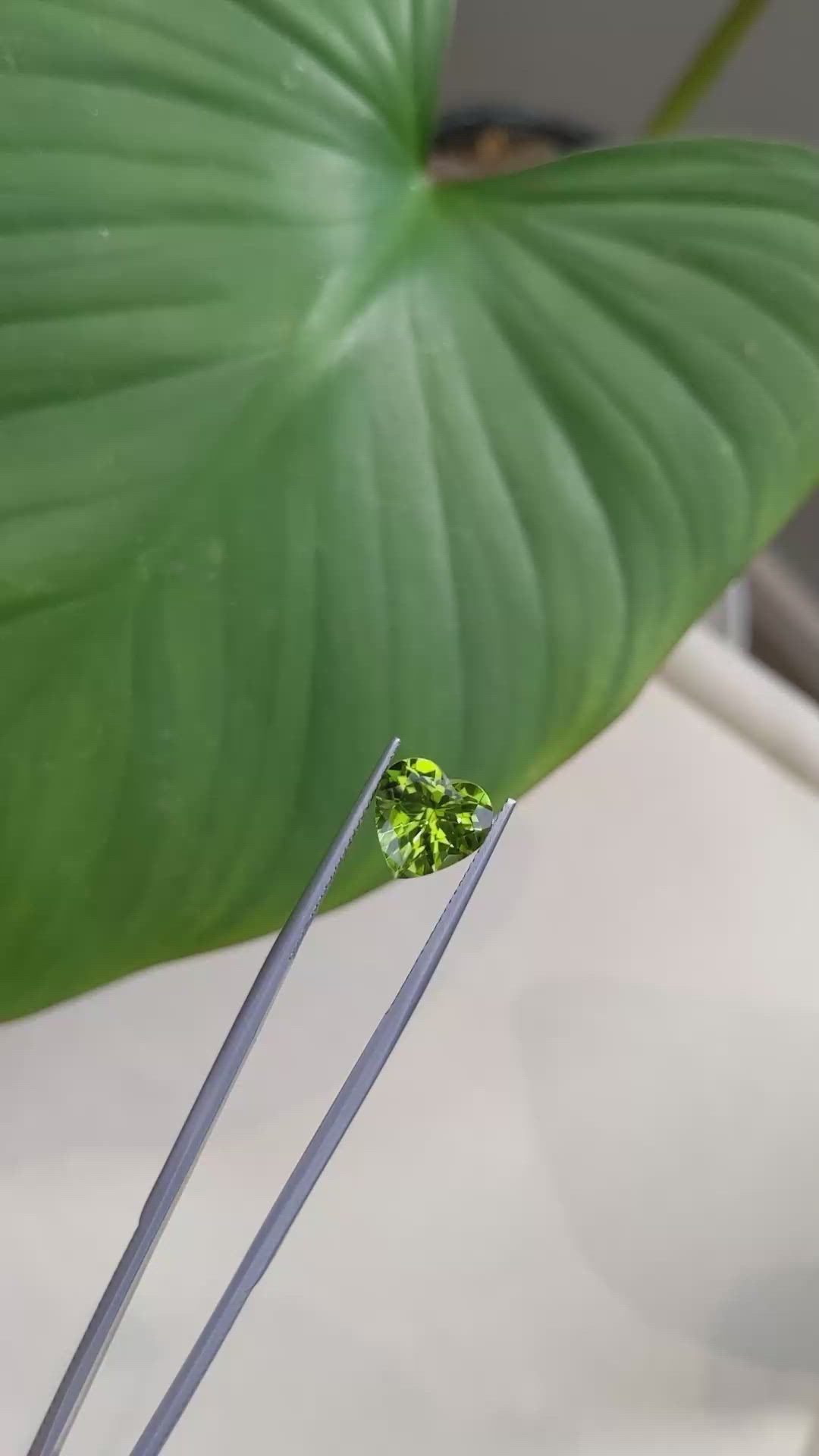 3.60 Ct. Peridot from Burma (Myanmar) Size Video