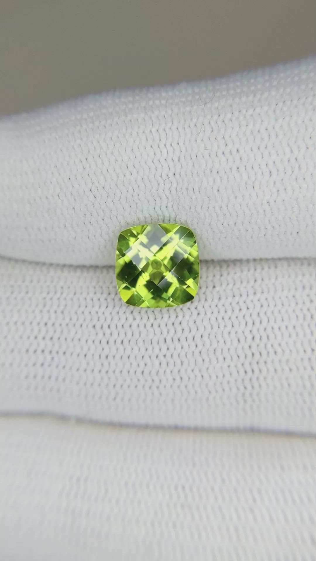 2.52 Ct. Peridot from Burma (Myanmar) Size Video