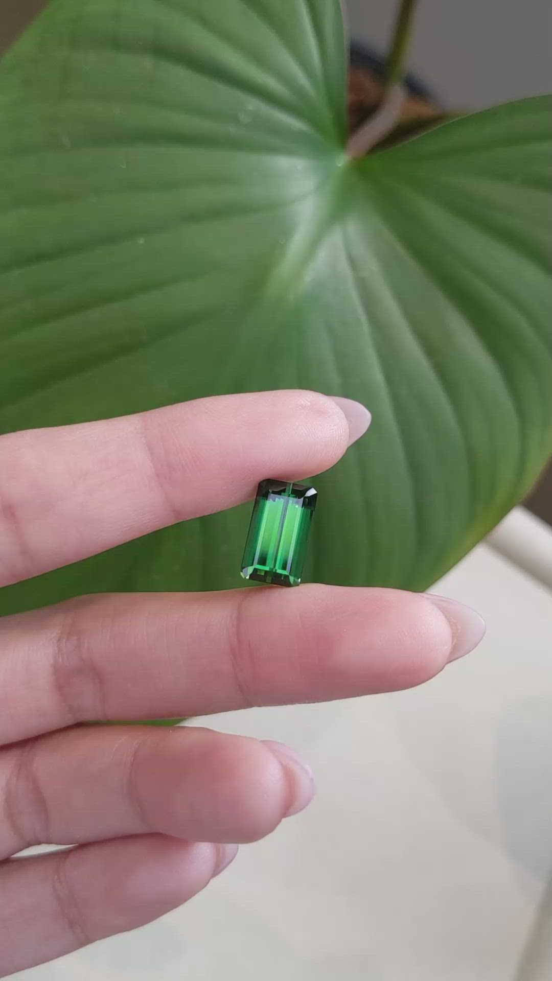 5.53 Ct. Tourmaline from Mozambique Size Video