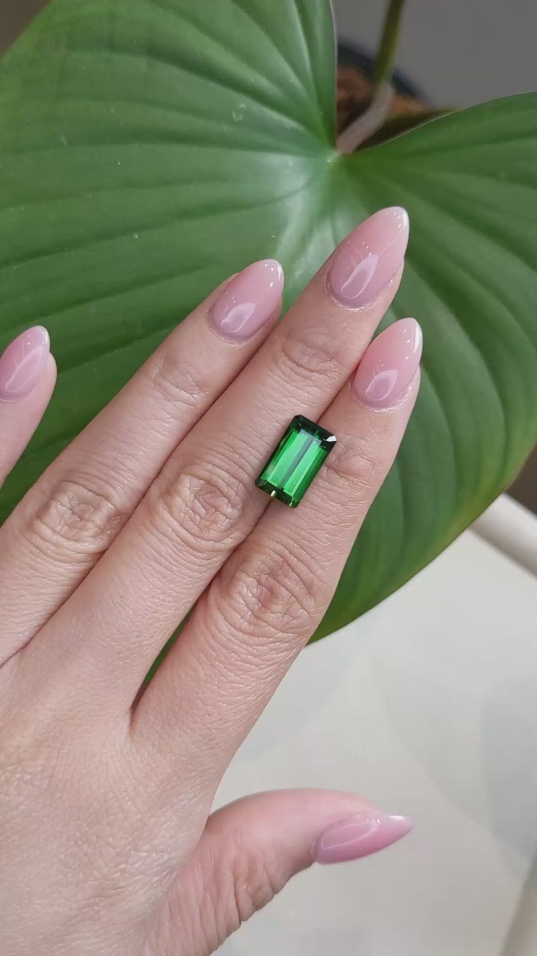 5.53 Ct. Tourmaline from Mozambique Size Video