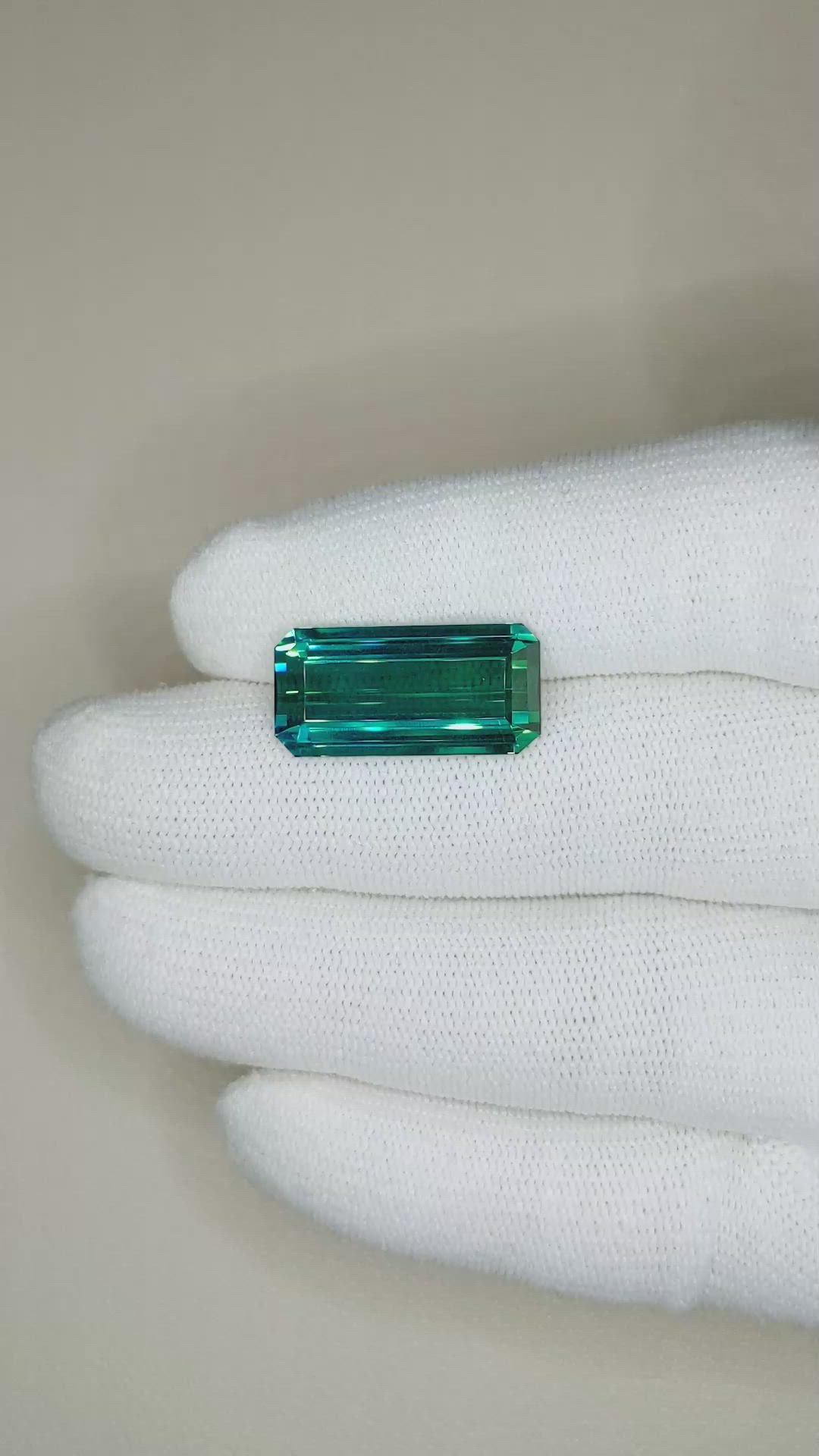 10.96 Ct. Tourmaline from Mozambique Size Video