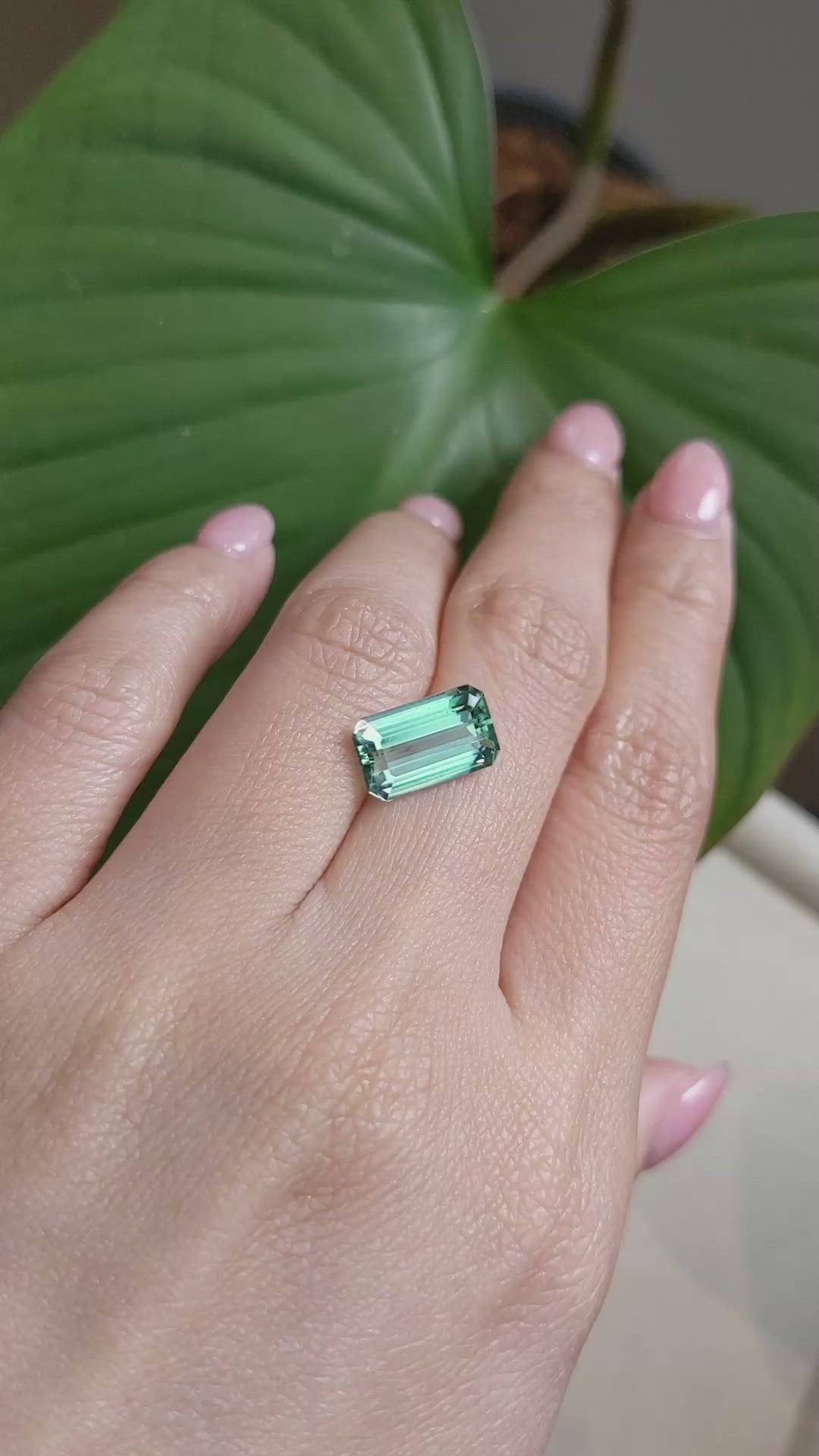 3.51 Ct. Tourmaline from Mozambique Size Video