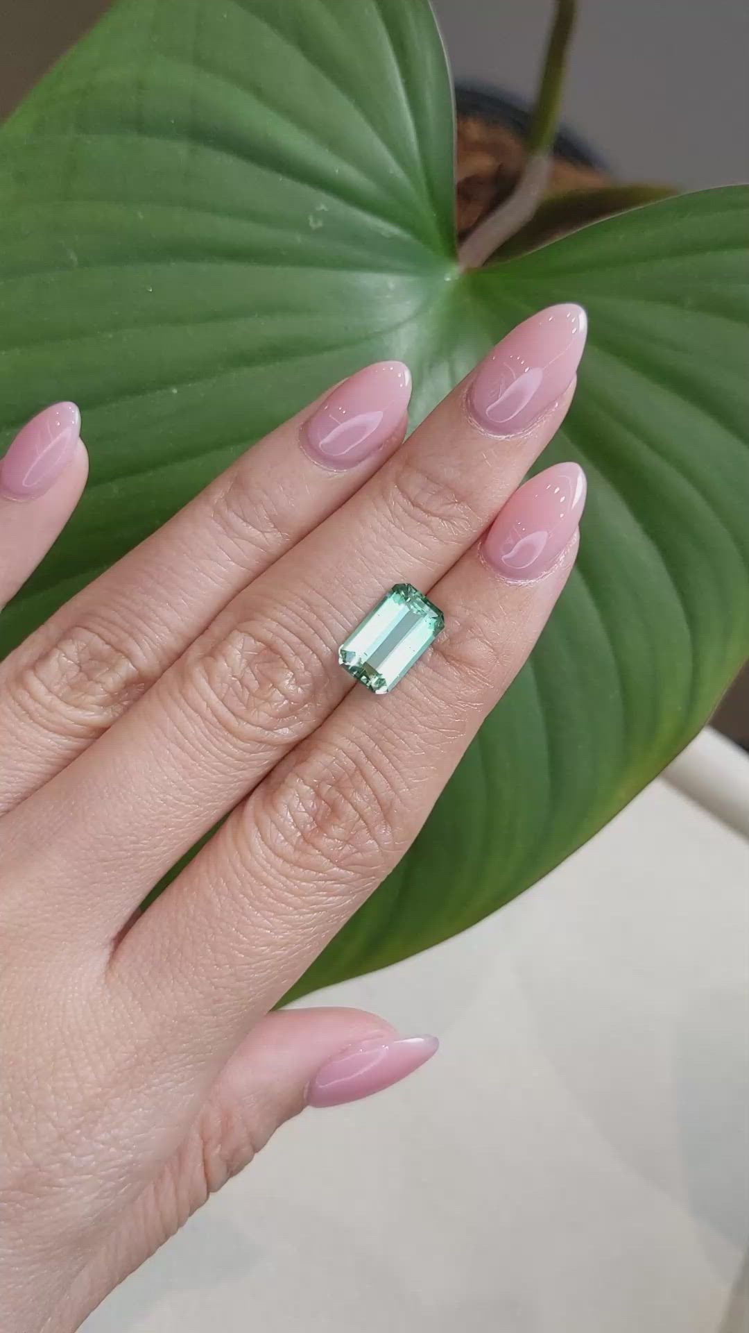 3.51 Ct. Tourmaline from Mozambique Size Video