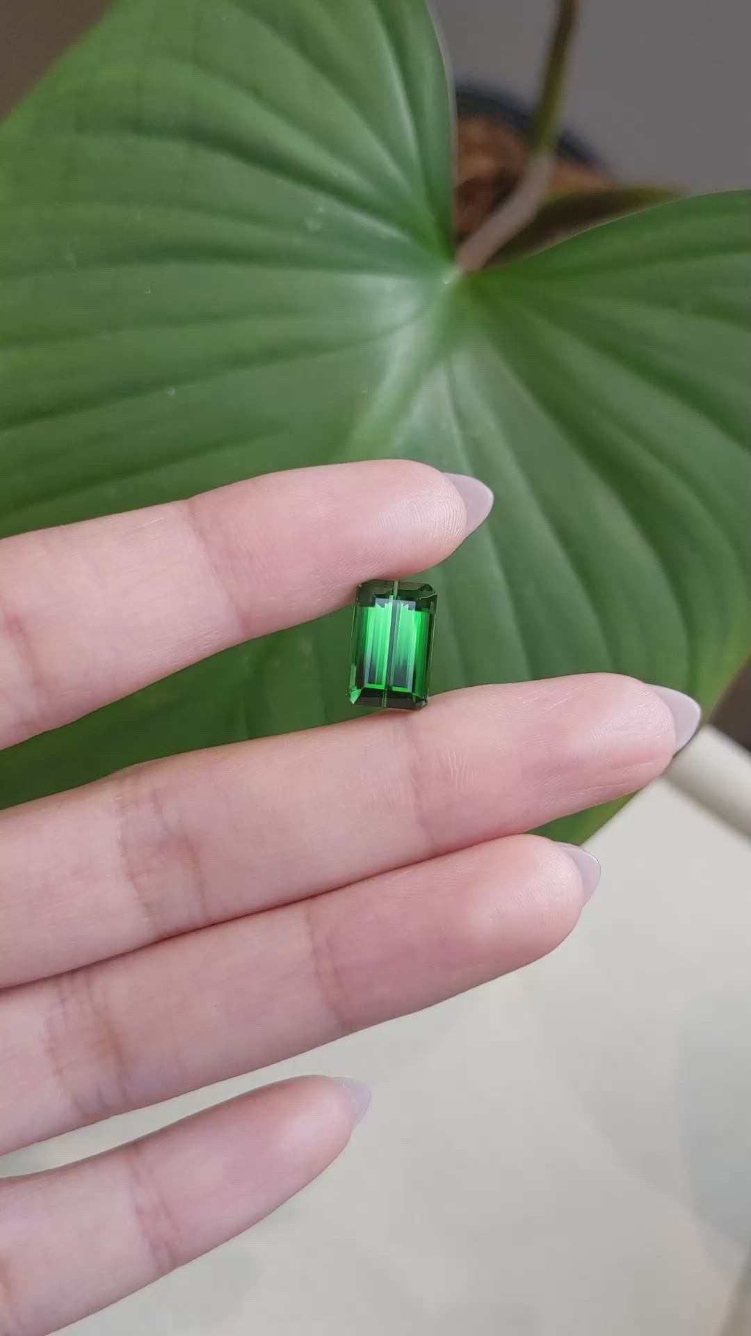 5.36 Ct. Tourmaline from Mozambique Size Video