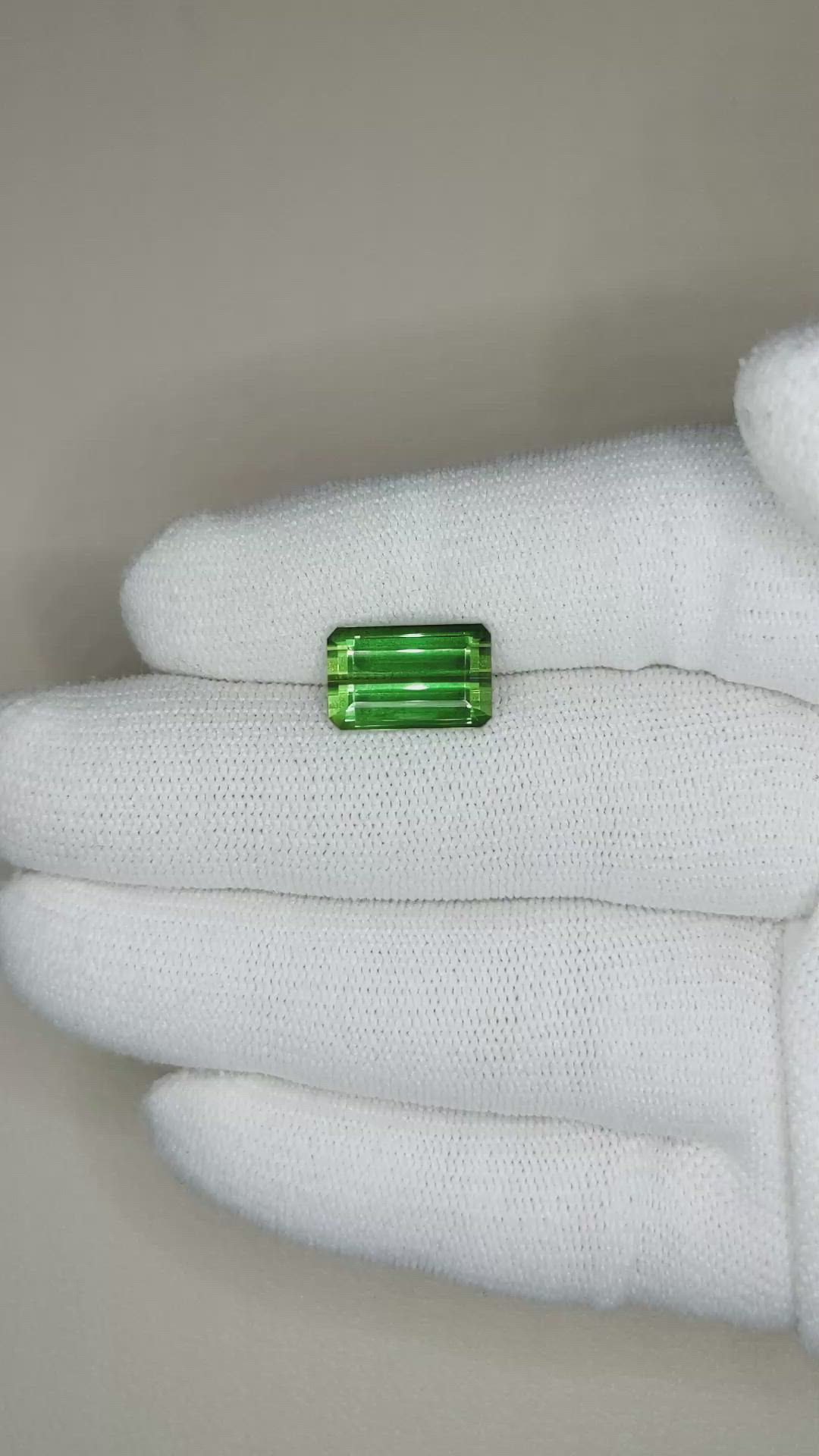 5.36 Ct. Tourmaline from Mozambique Size Video