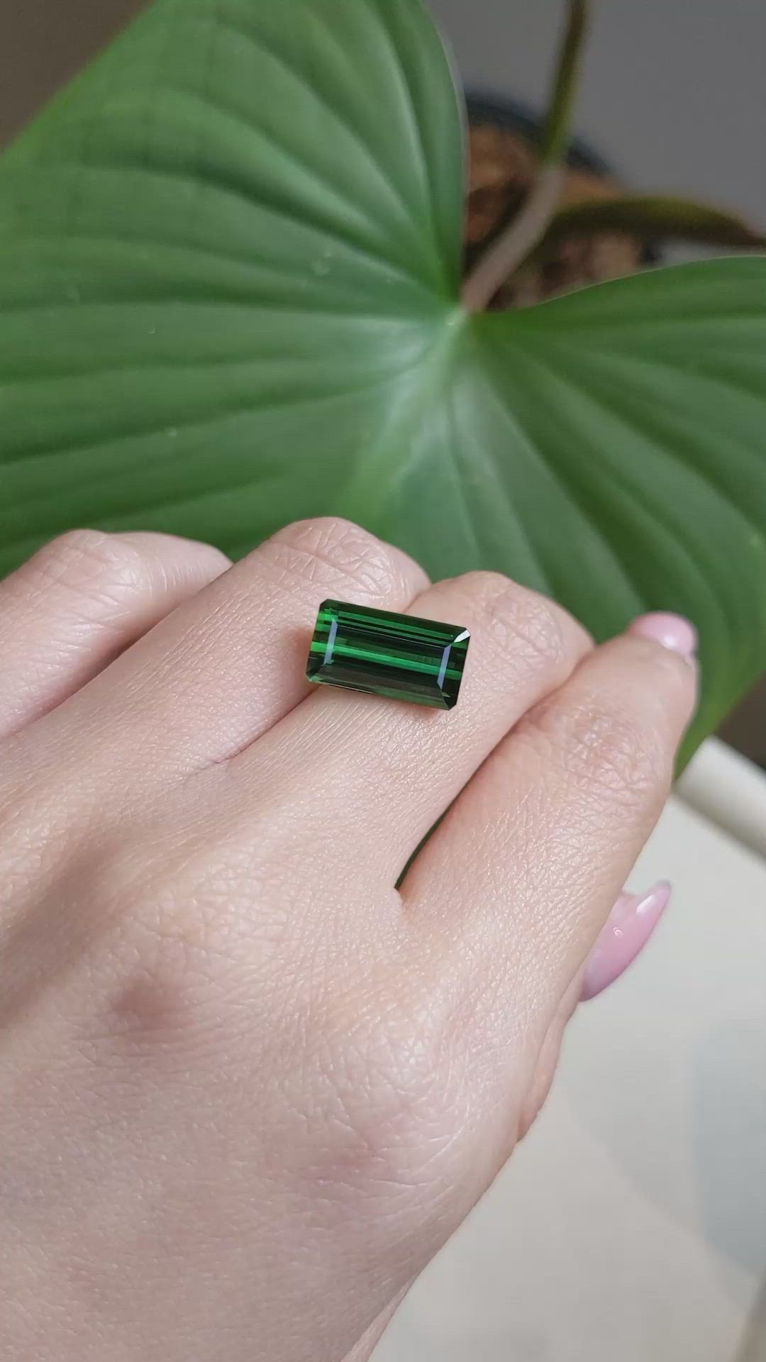 6.38 Ct. Tourmaline from Mozambique Size Video