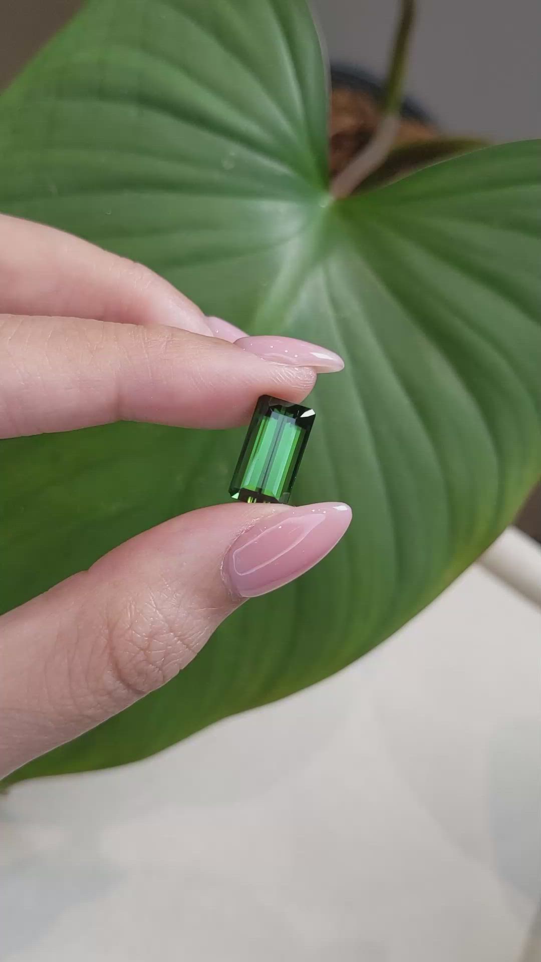 6.38 Ct. Tourmaline from Mozambique Size Video