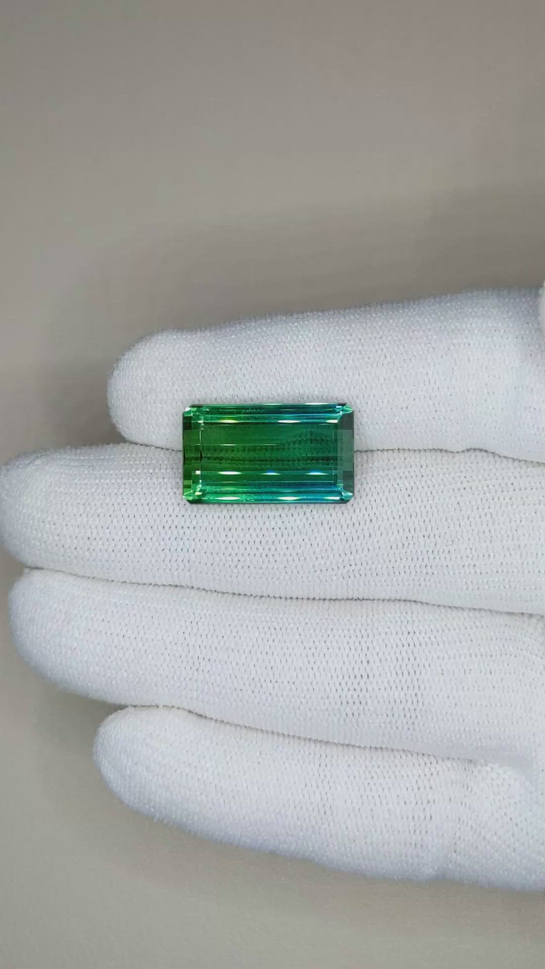 14.80 Ct. Tourmaline from Mozambique Size Video