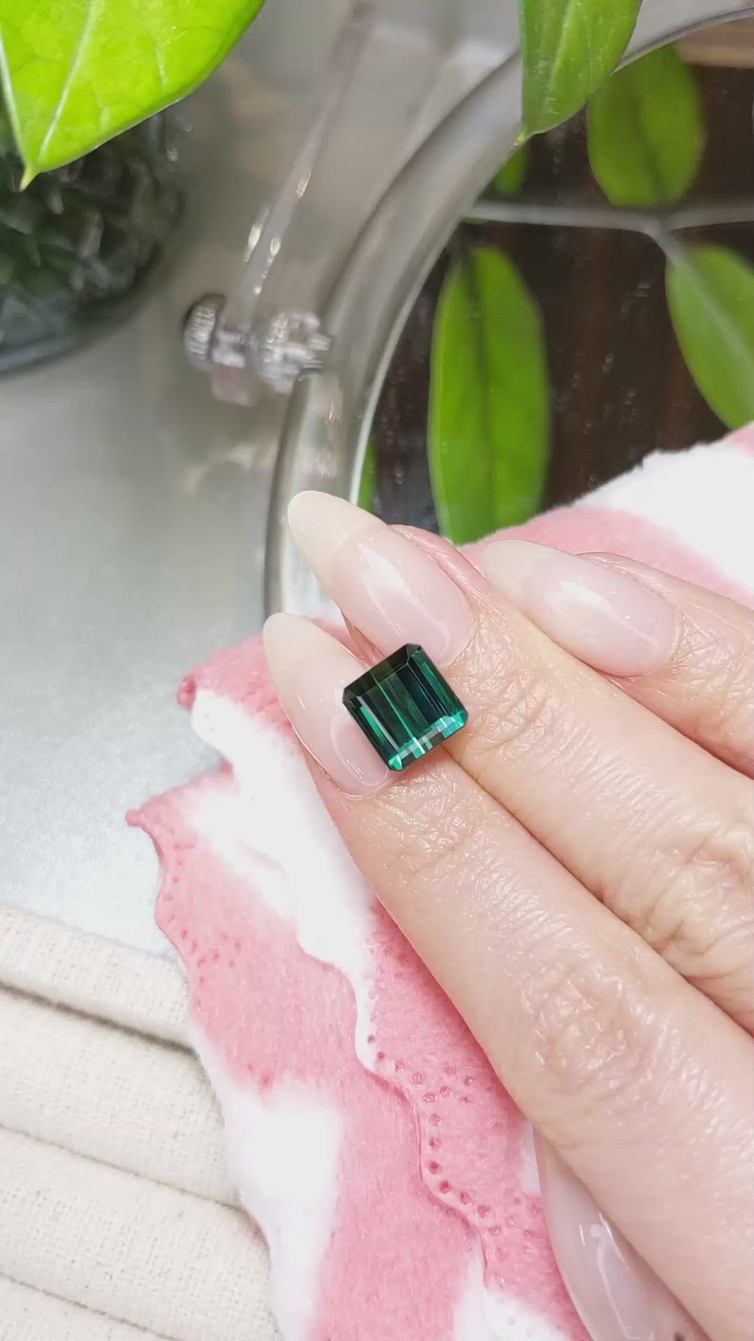 4.66 Ct. Tourmaline from Mozambique Size Video