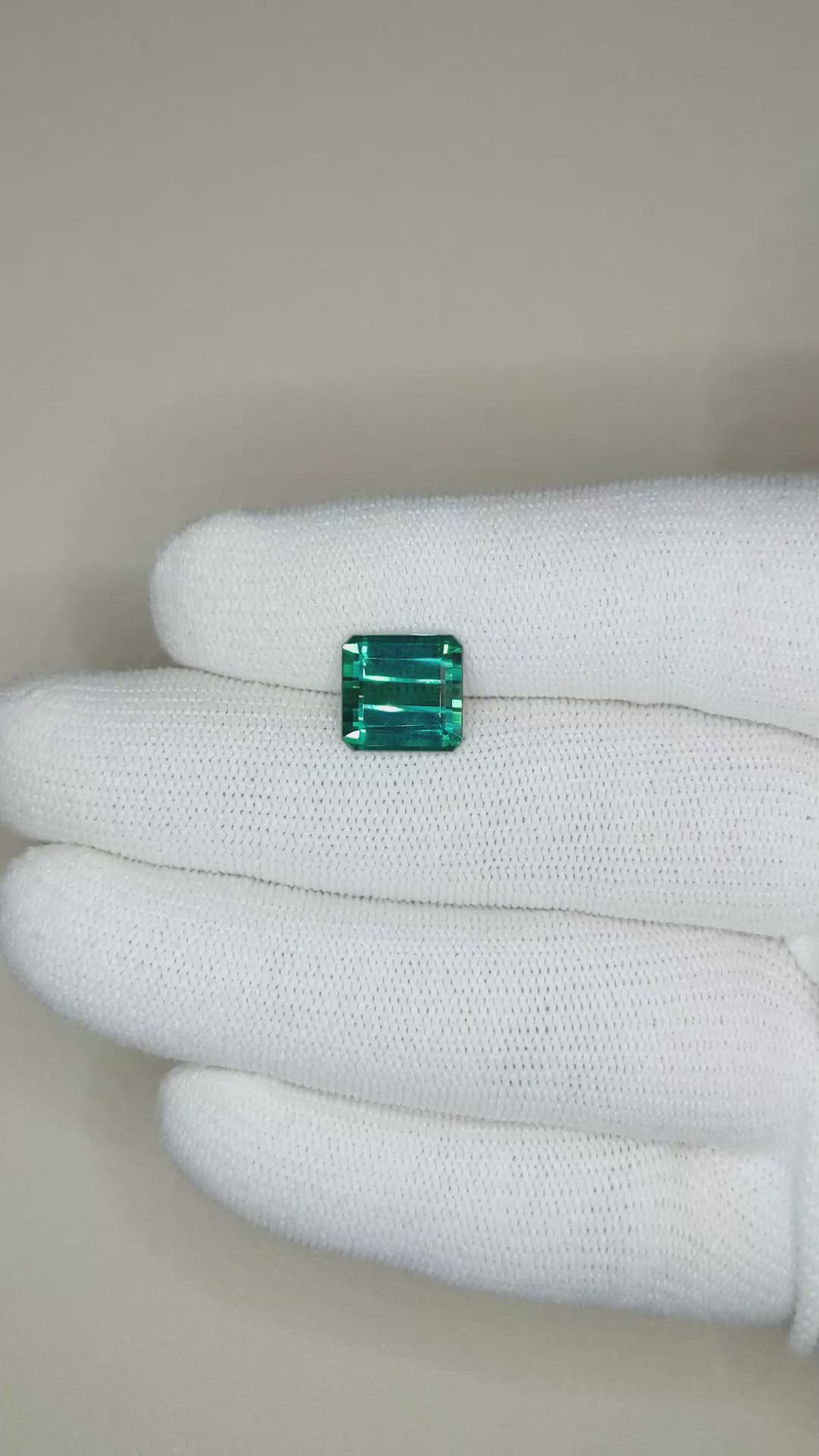 4.66 Ct. Tourmaline from Mozambique Size Video